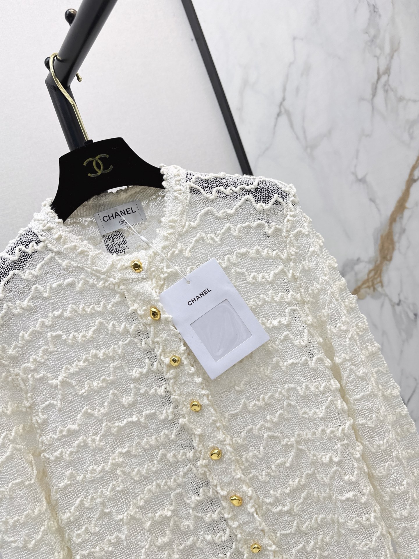 Chan 26fw lace cardigan