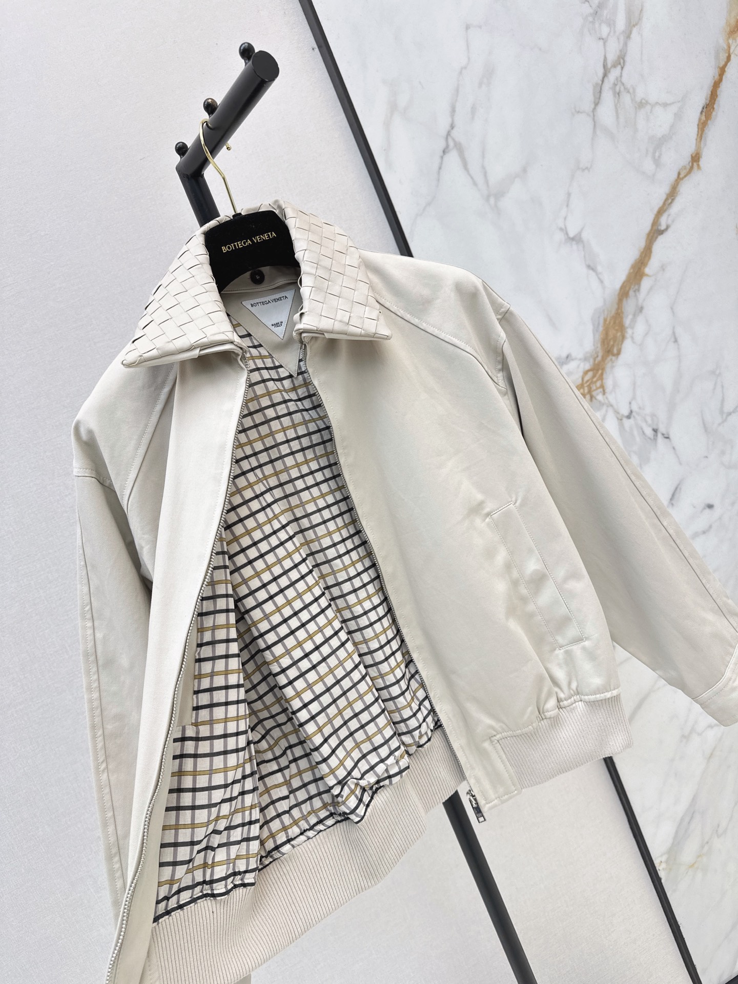 Bott 26fw woven neck jacket