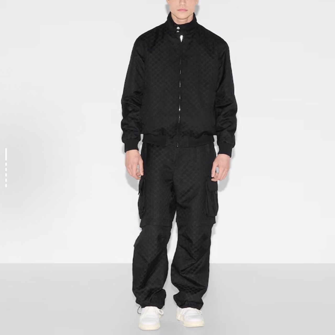 Guc all-over collared jacket