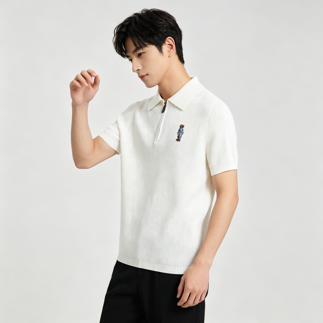 Ralph half-zip knit Polo