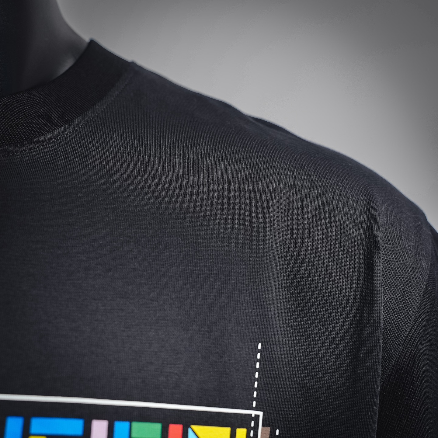 Fend pocket printed t-shirt