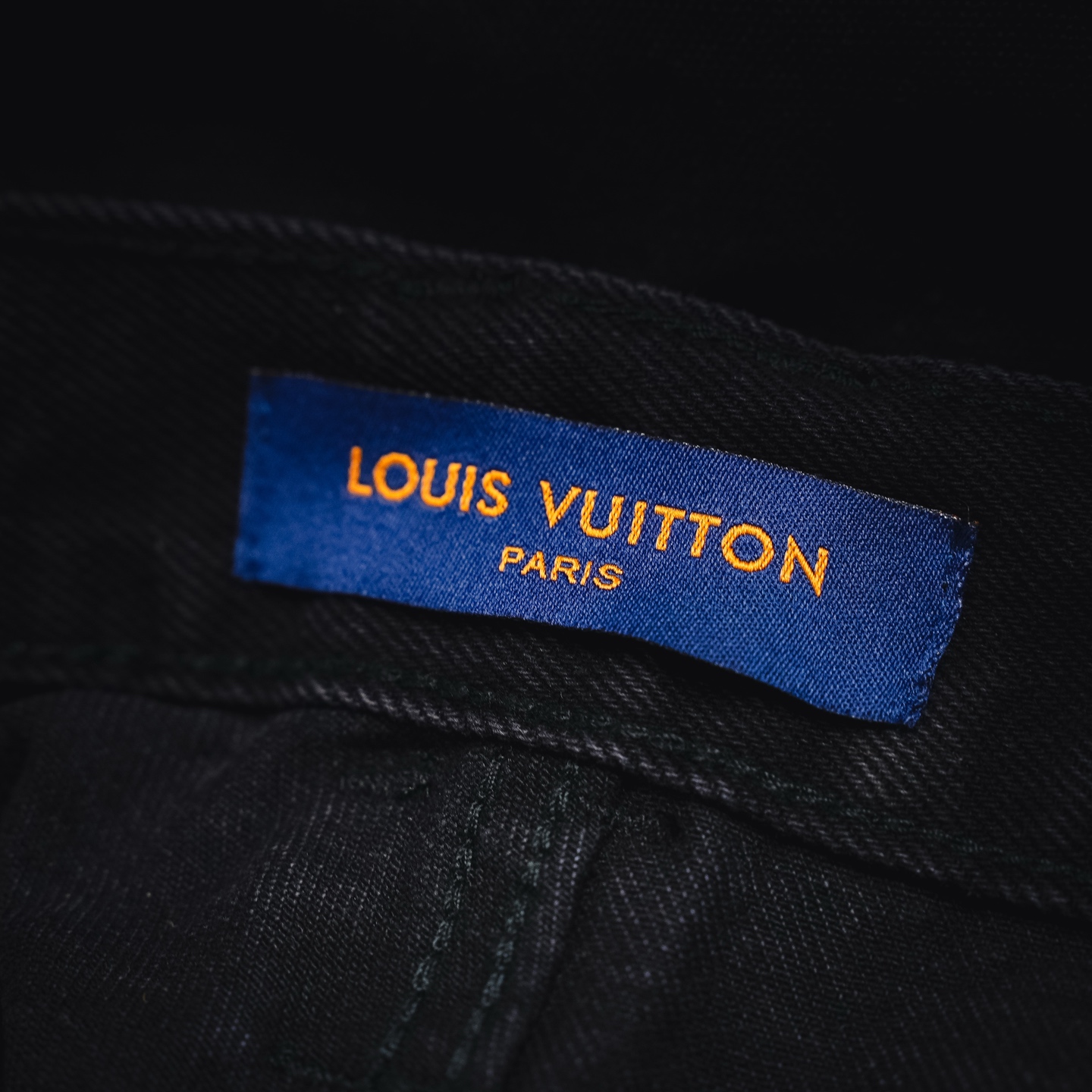 Louis wide-leg monogram jeans