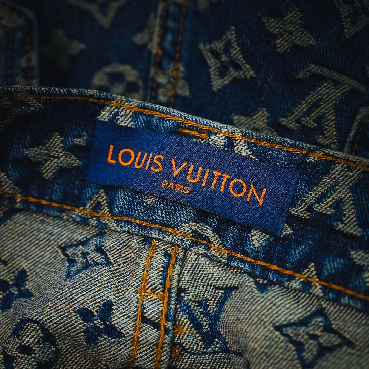 Louis all-over jeans