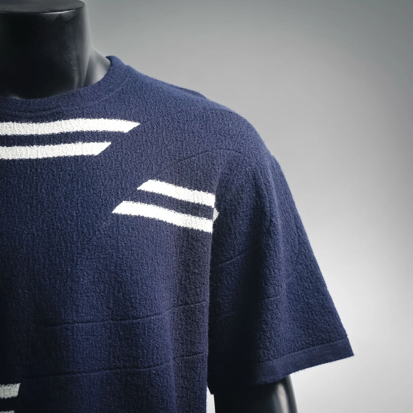 Loe striped knitted t-shirt