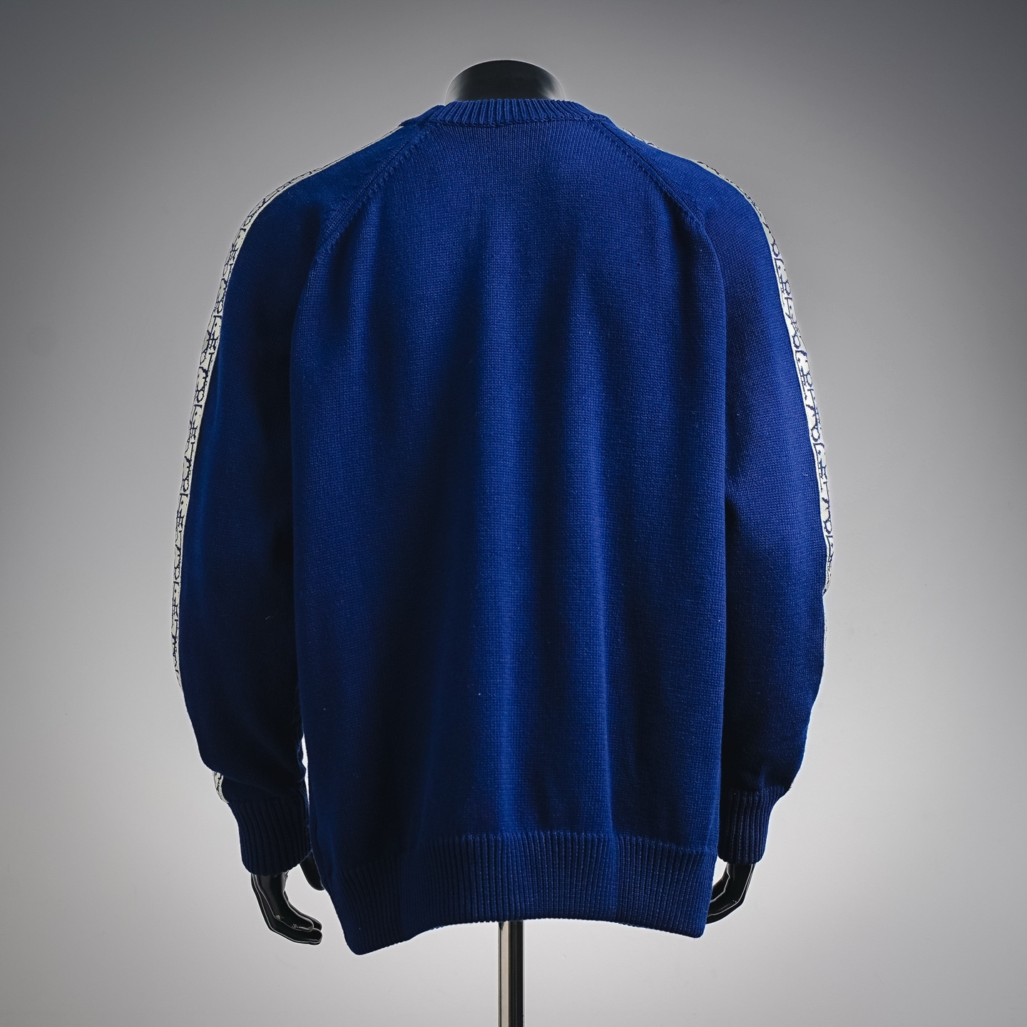 CD jacquard sweater