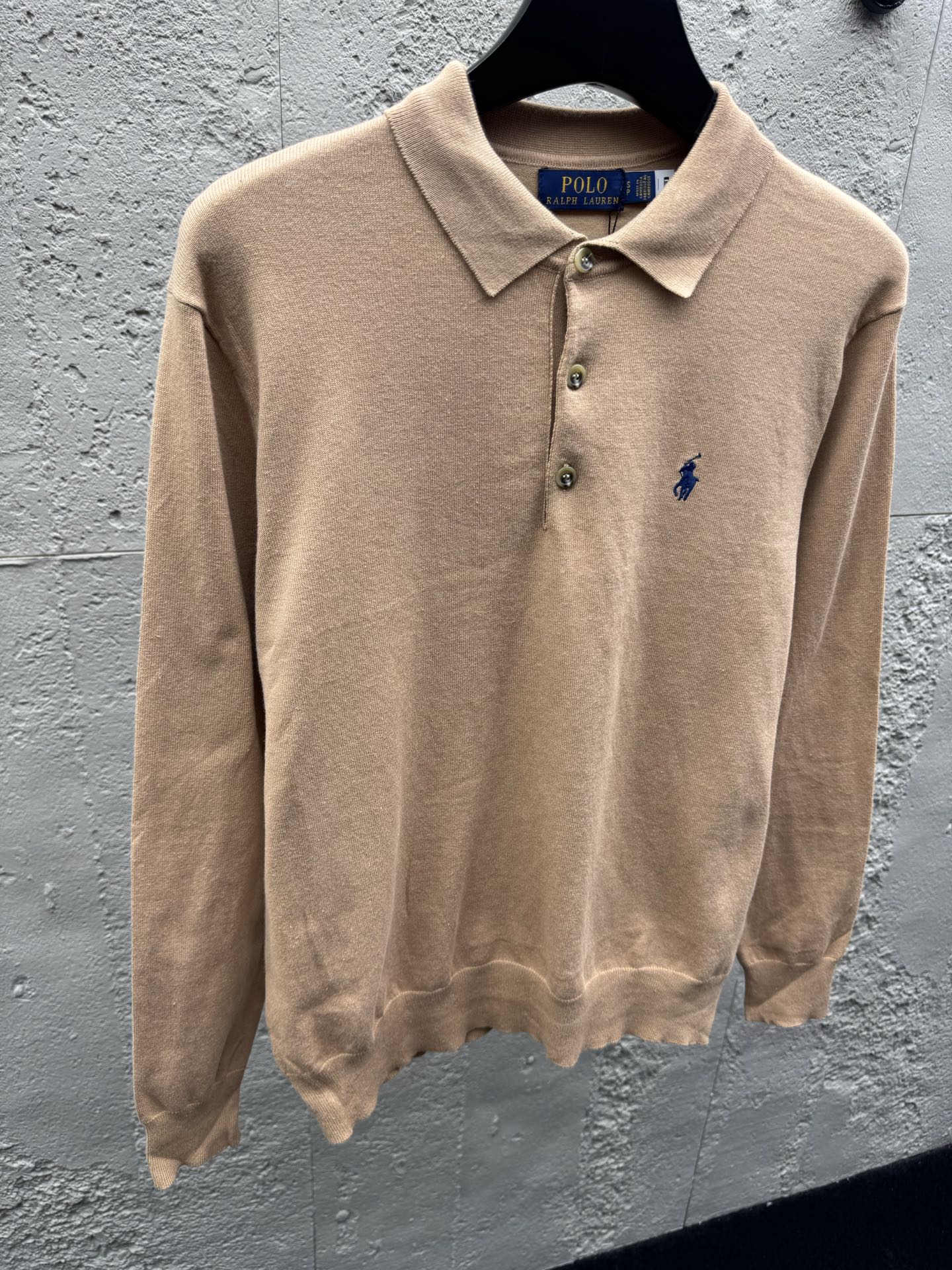 Ralph embroidered knit sweater