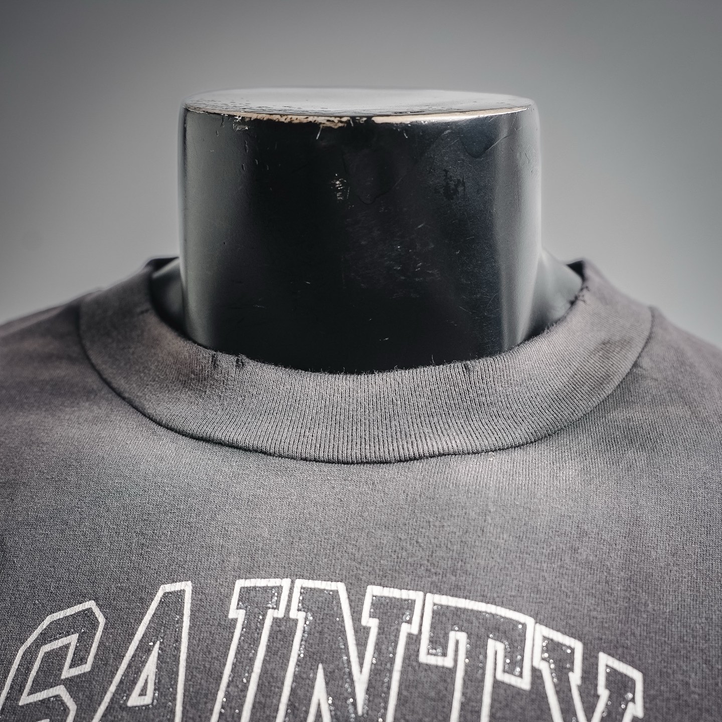 Saint washed printed t-shirt