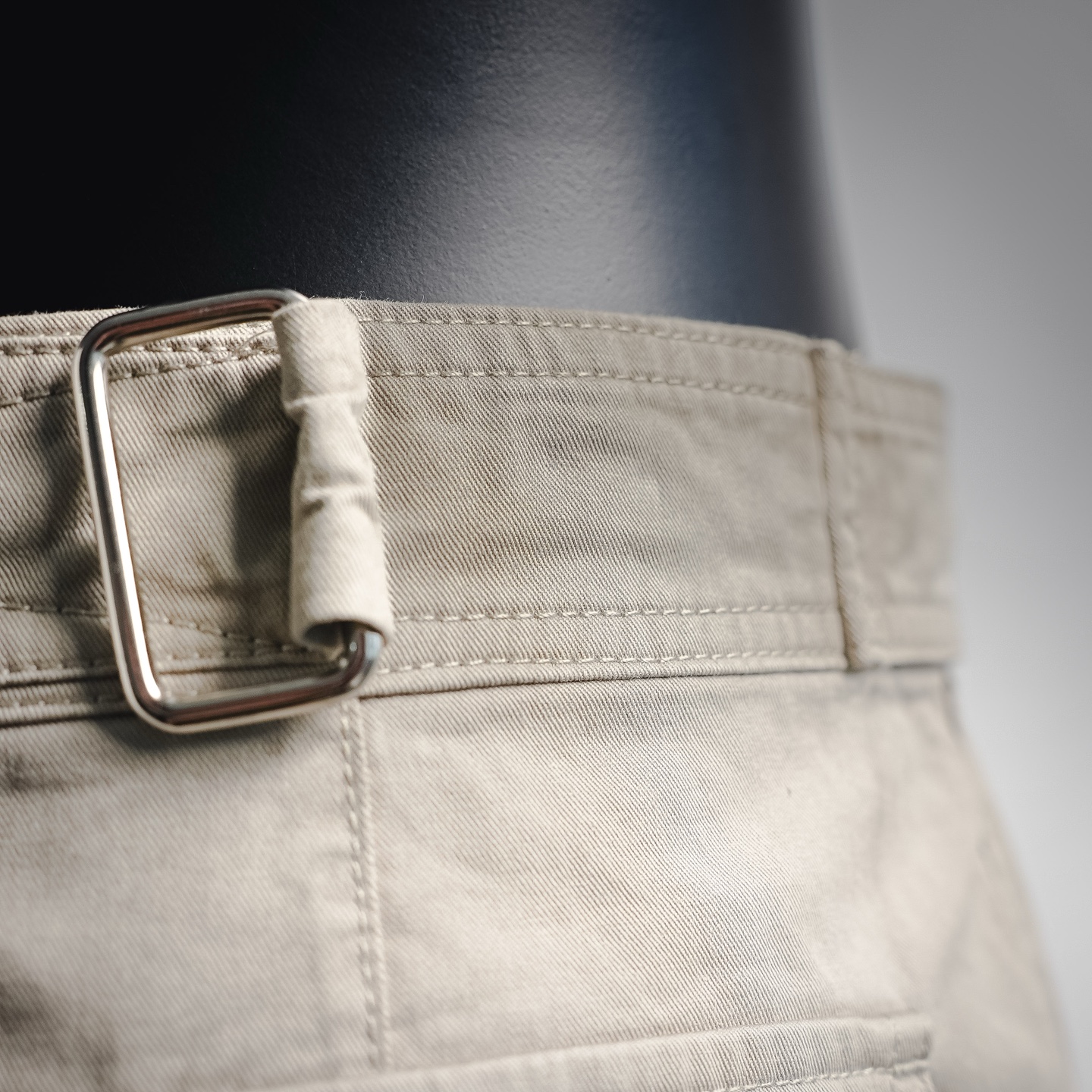 Acen dirty wash cargo pants
