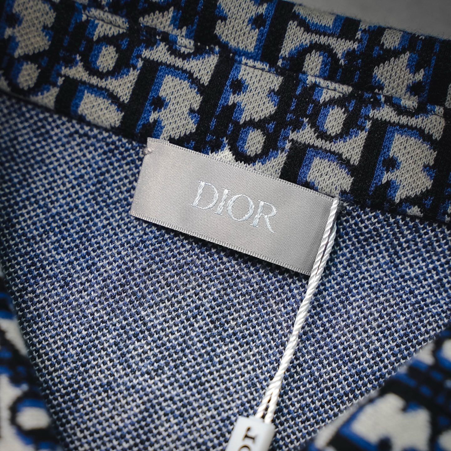 CD all-over jacquard jacket