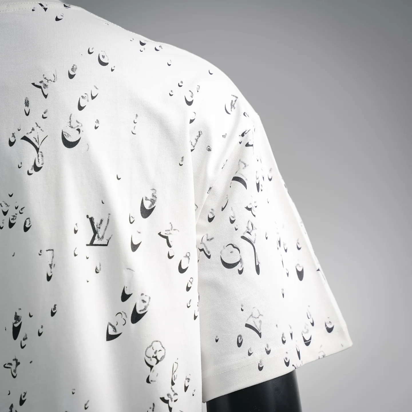 Louis street style printed t-shirt