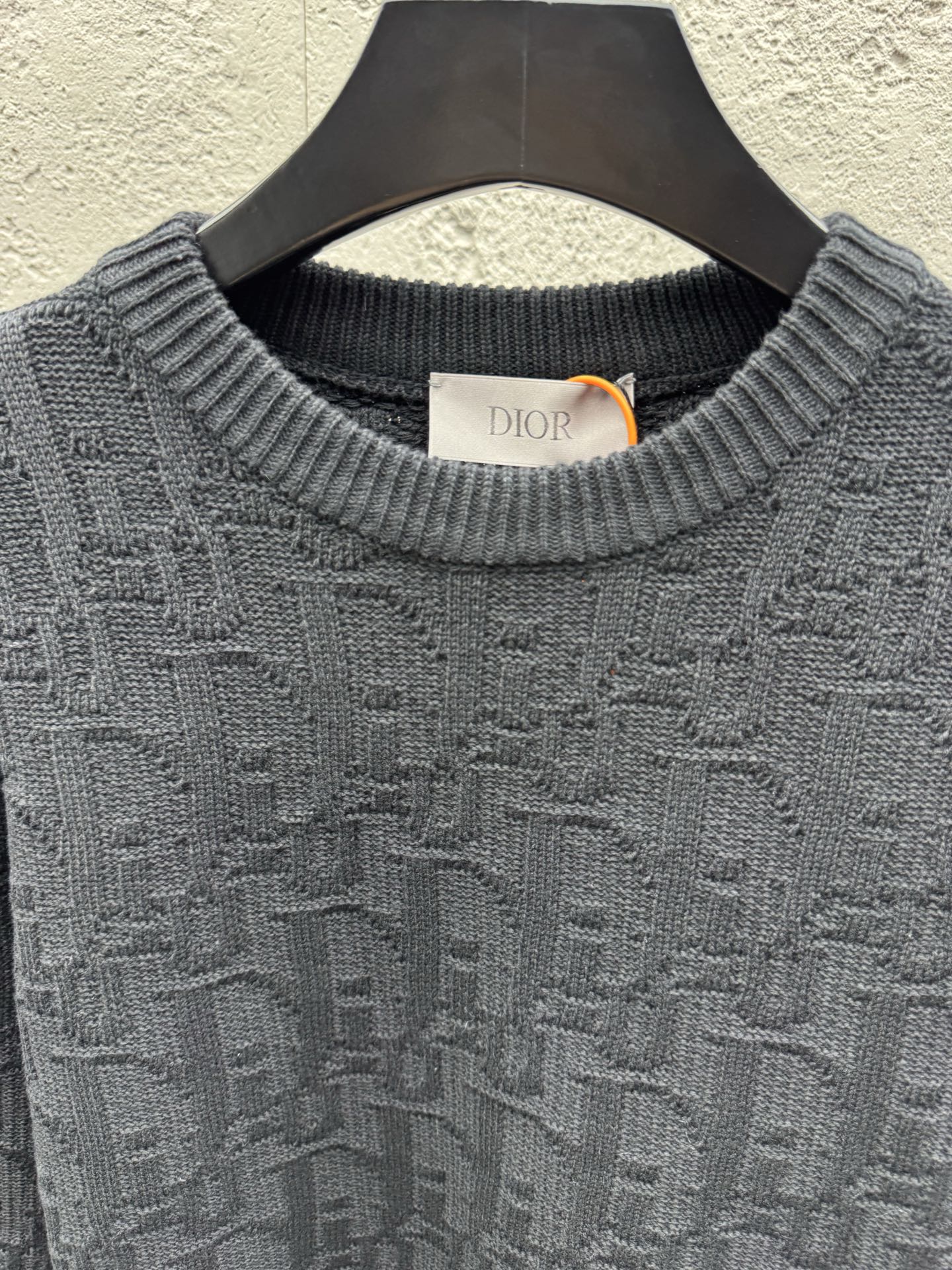 CD all-over jacquard sweater