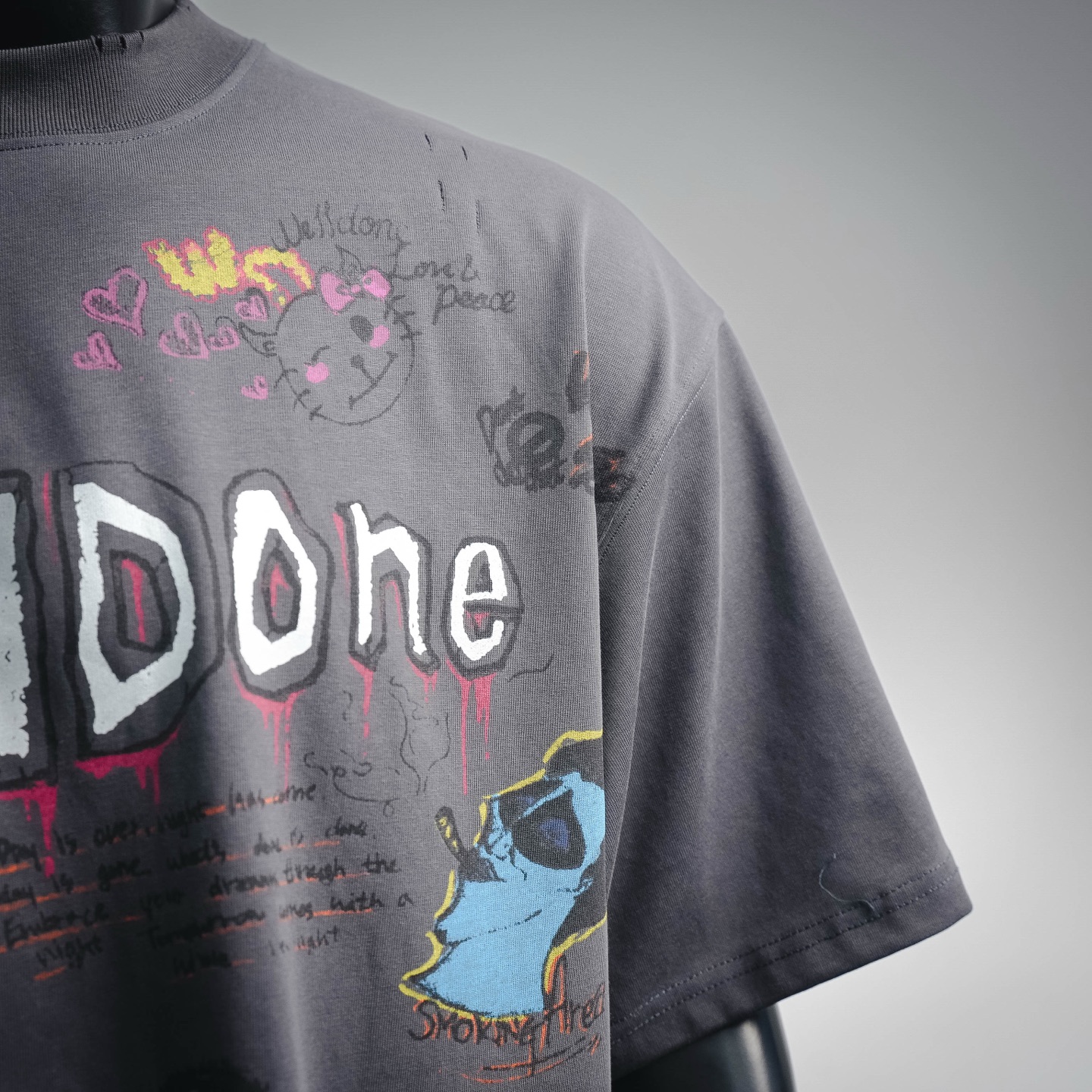 We11 graffiti-print t-shirt