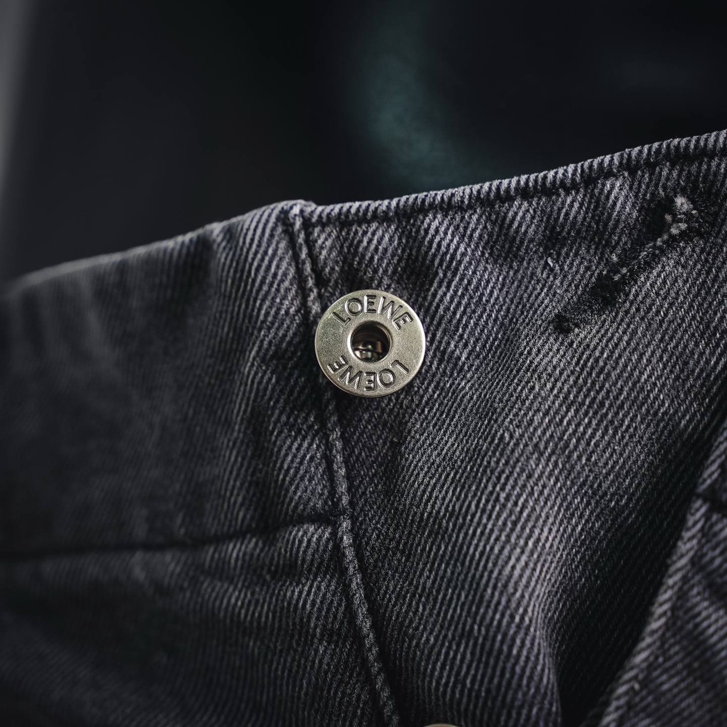 Loe baggy curved jeans