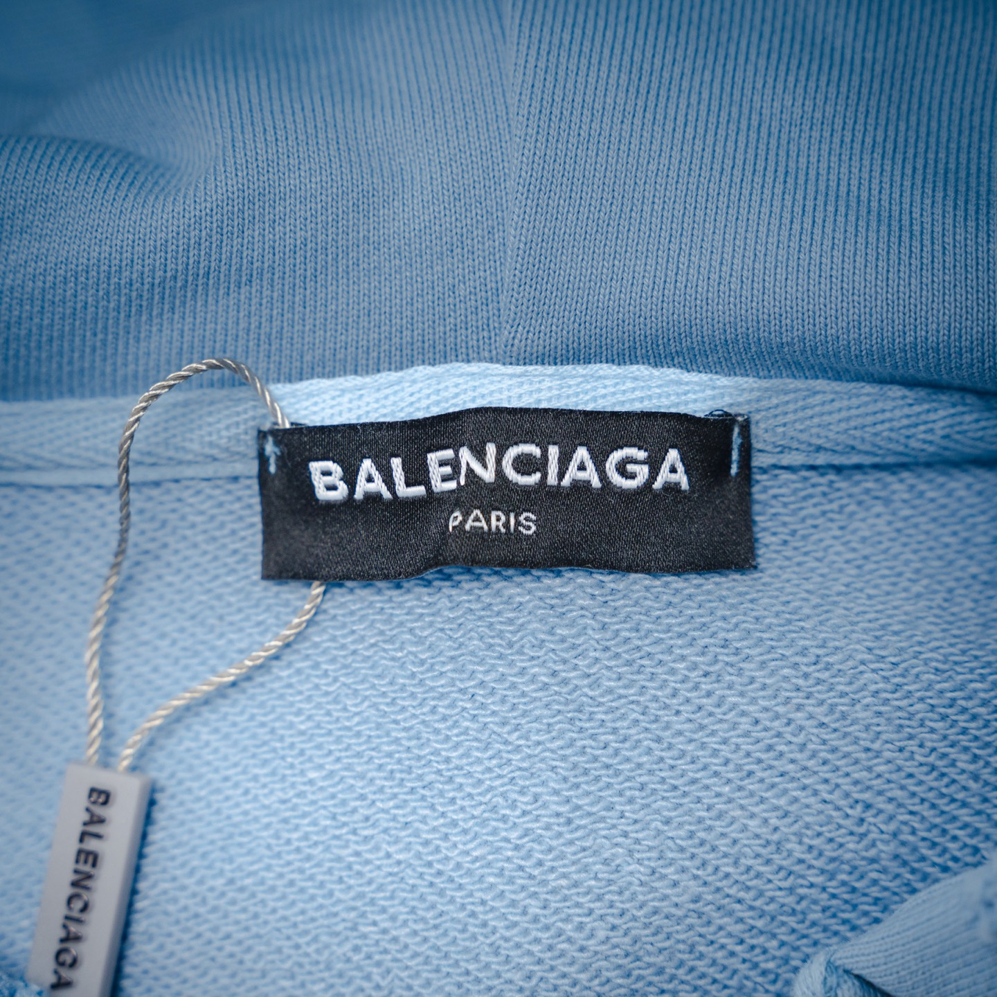 Balen embroidered ripped jacket