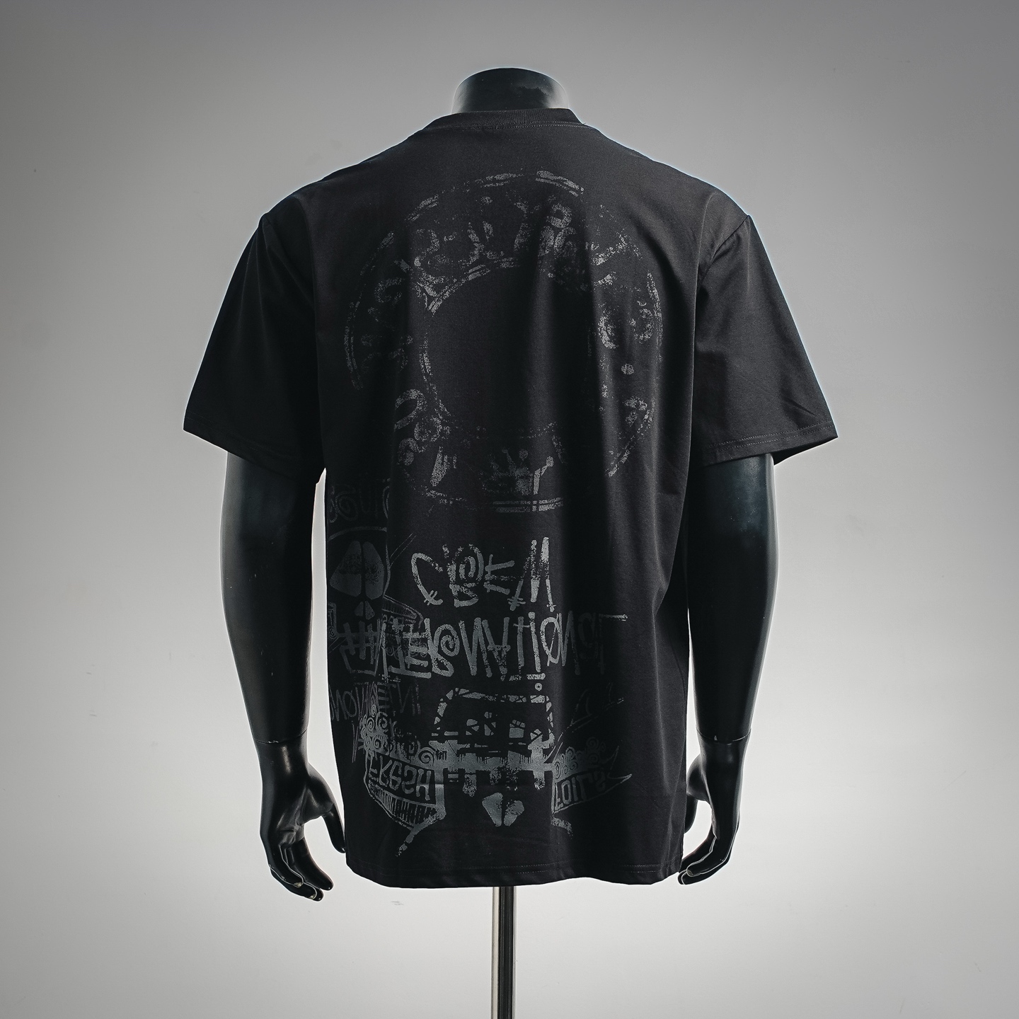 Stuss printed loose t-shirt