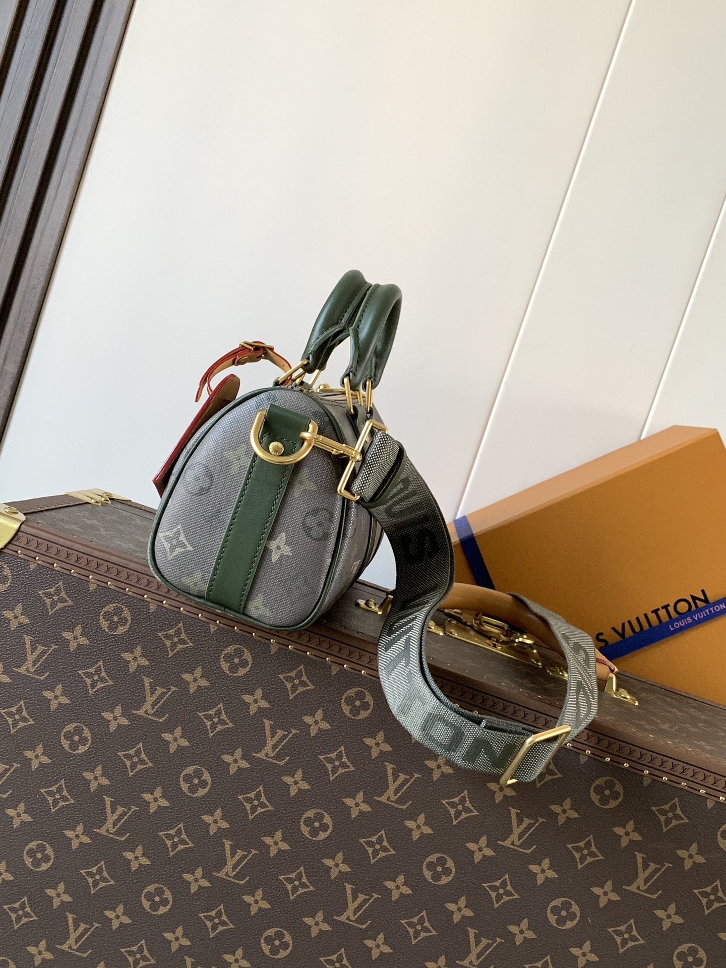 Louis monogram duffle bag