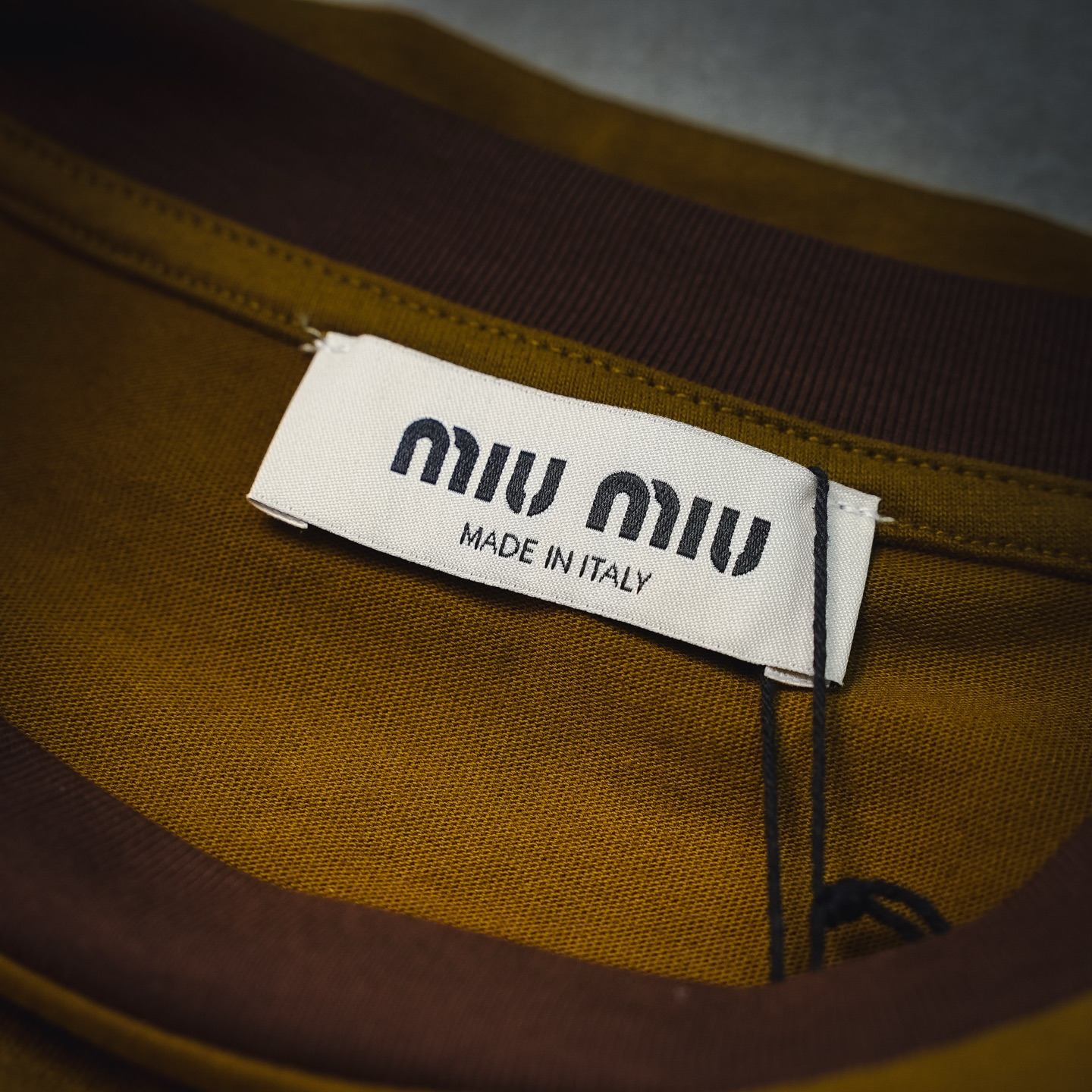 Miu ringer minimal sweatshirt