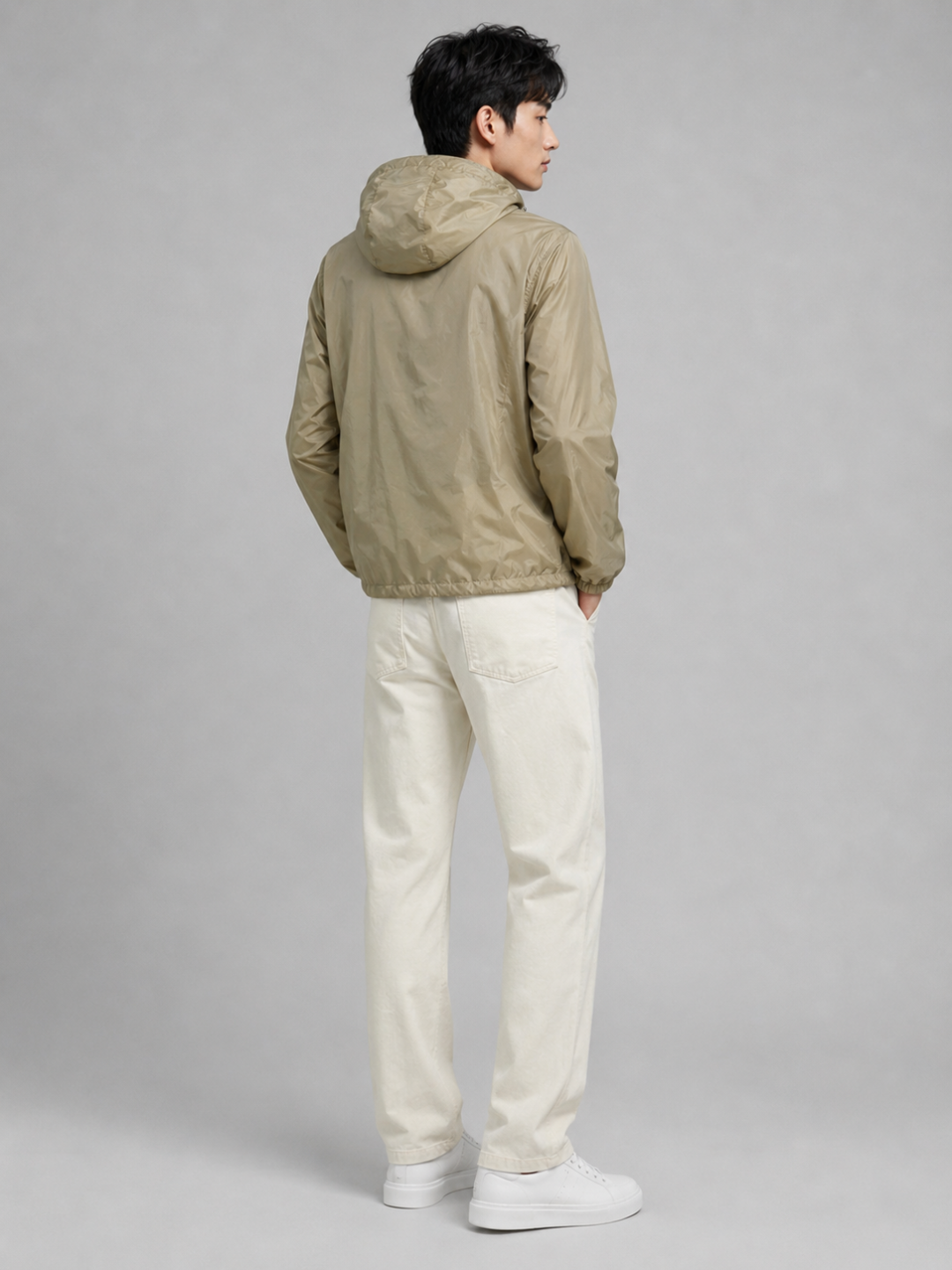 Pra reversible hooded jacket