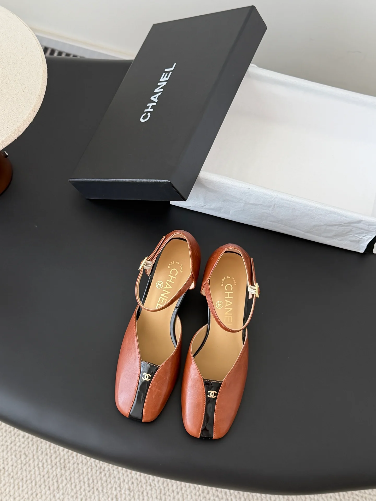 Chan 26ss chunky heels