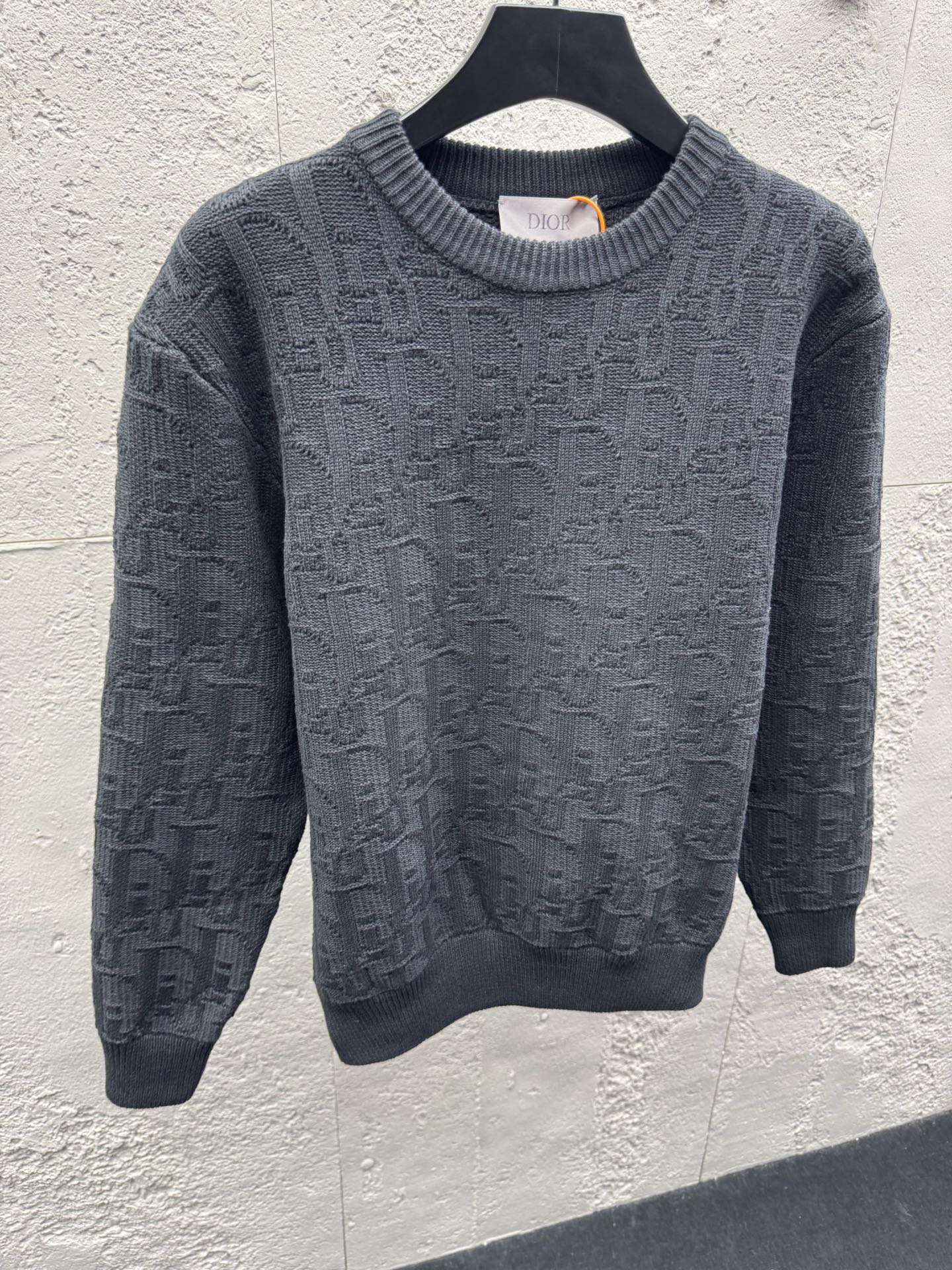 CD all-over jacquard sweater