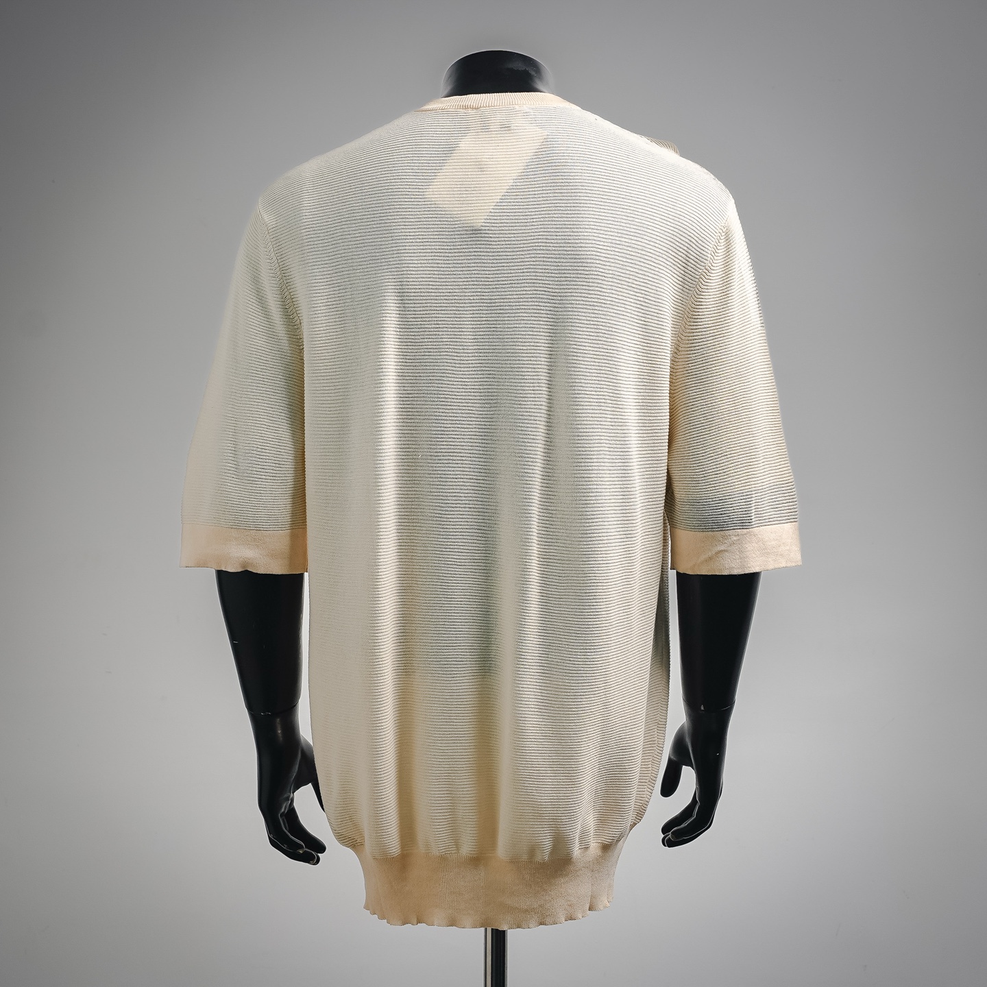 Herm jacquard knit t-shirt