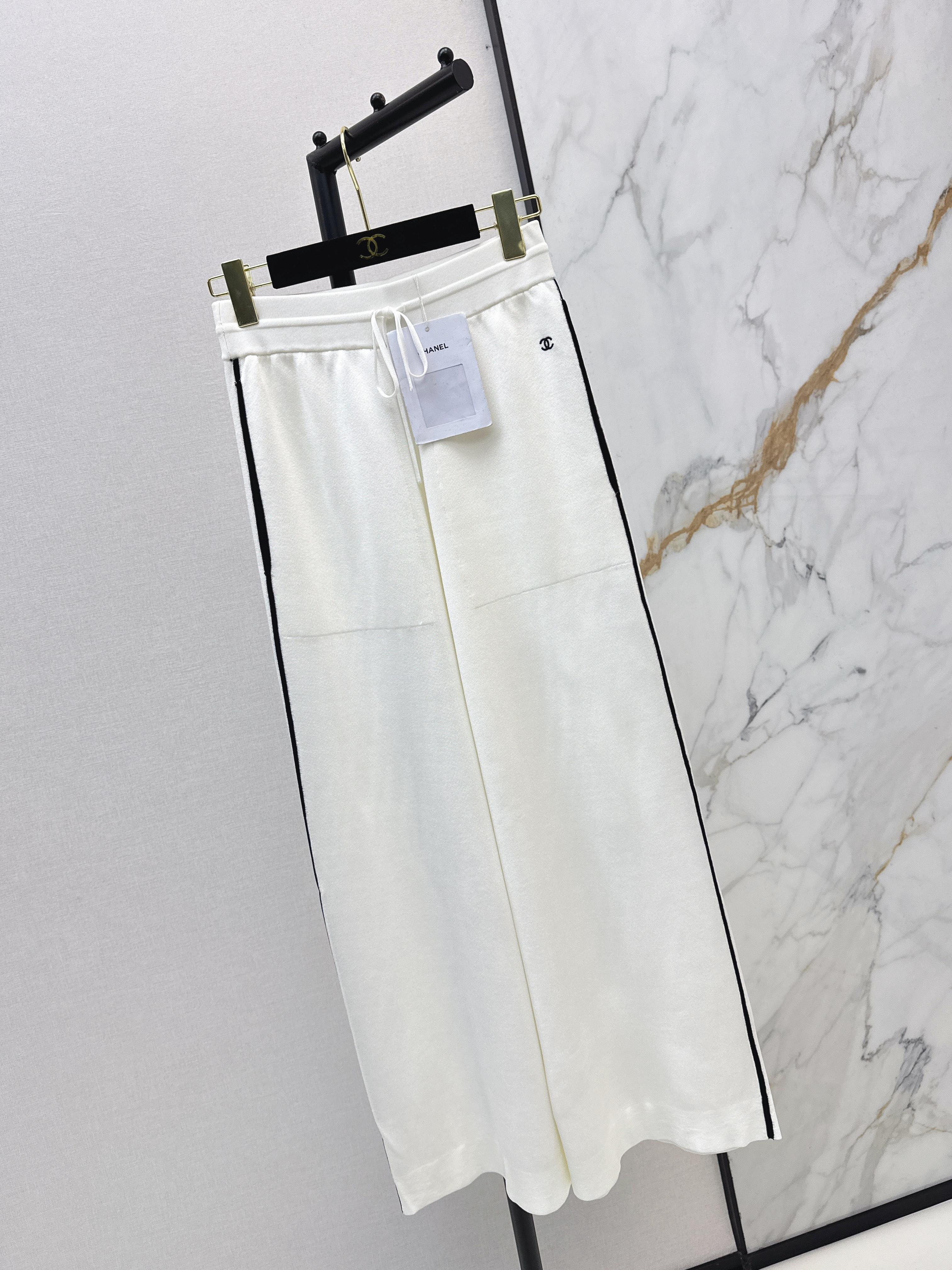Chan 26ss knit casual pants