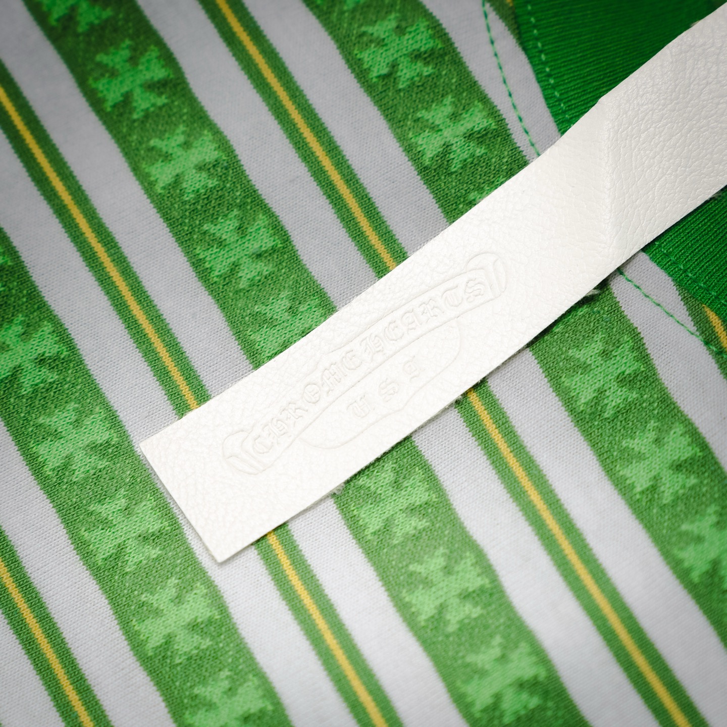 Chrome striped t-shirt