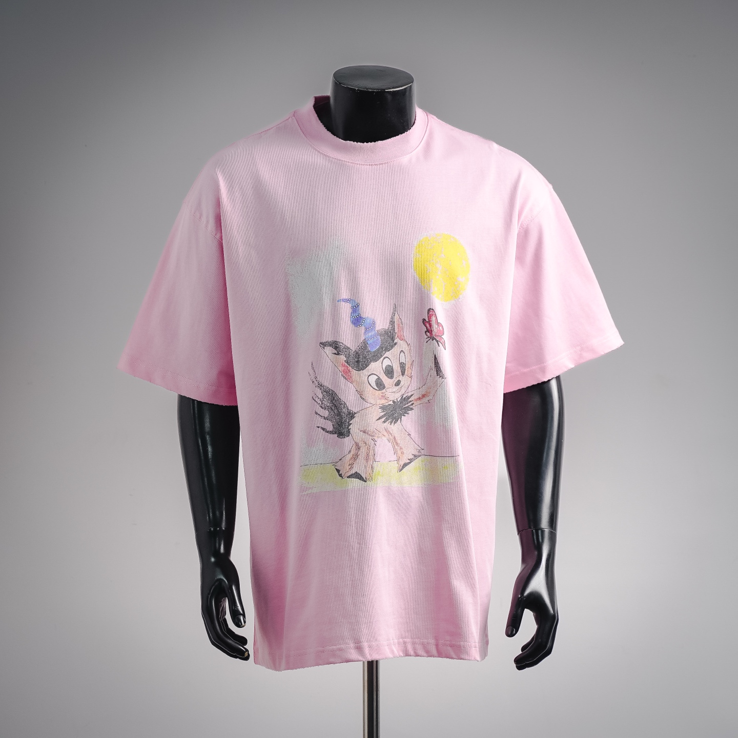 We11graffiti-print t-shirt