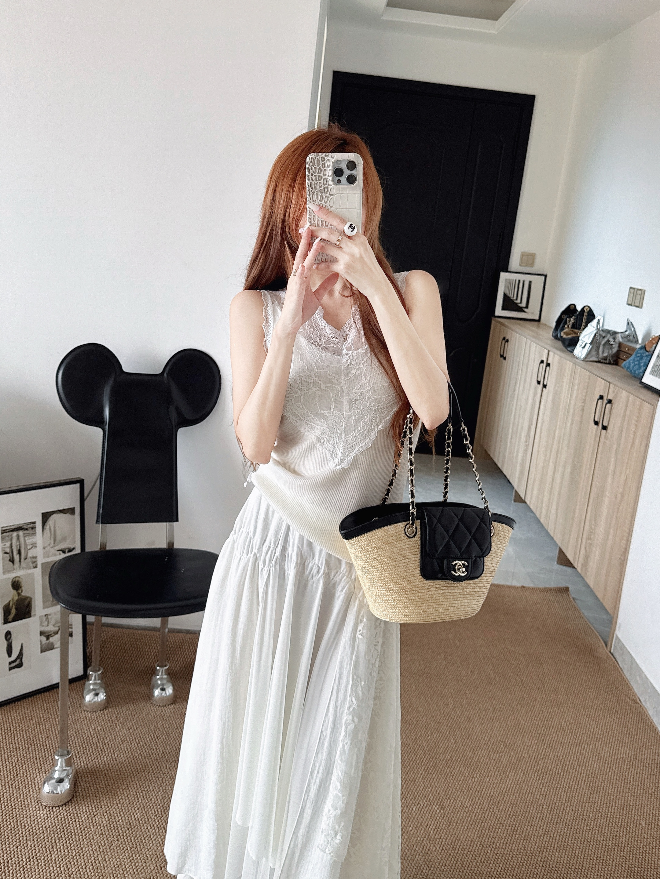 ES 26ss lace contract vest