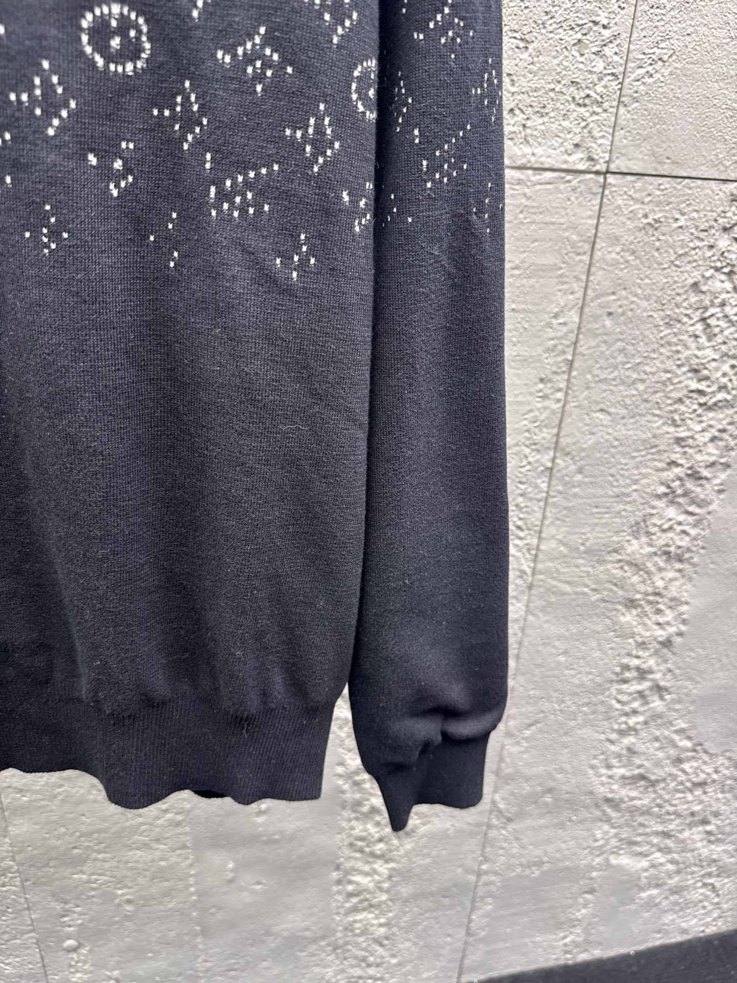 Louis monogram graffiti sweater