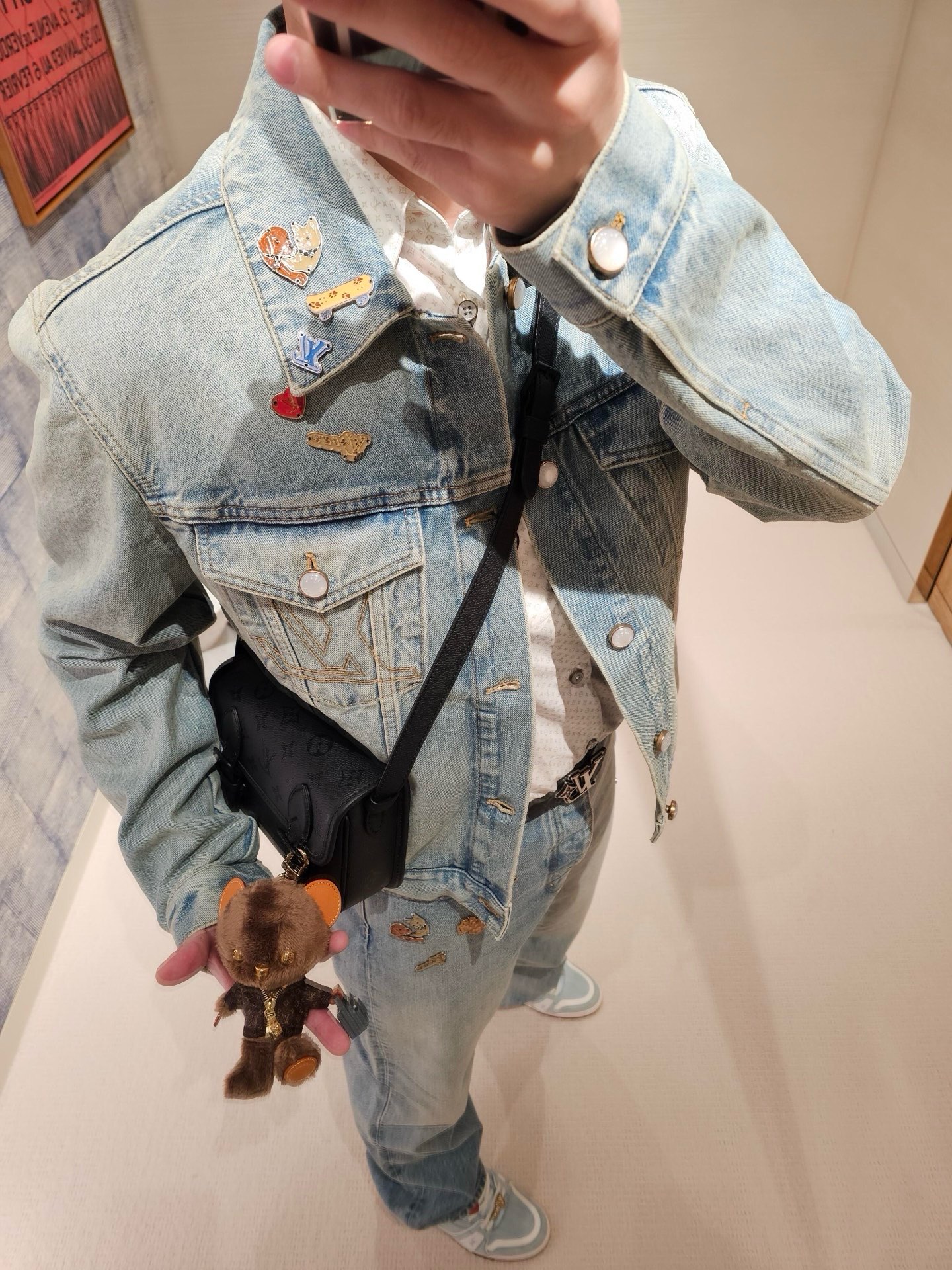 Louis distressed embroidered jacket