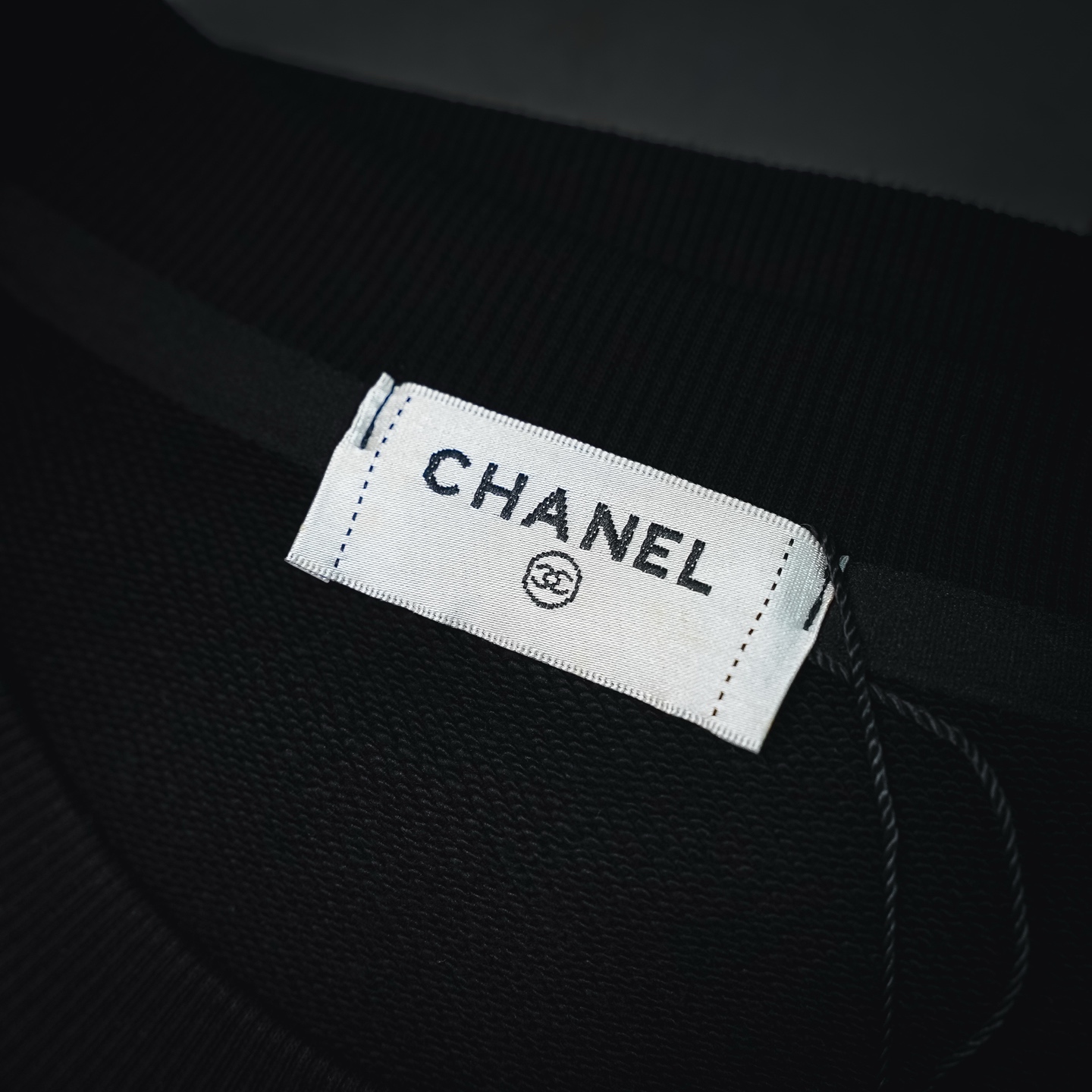 Chan logo print sweatshirt