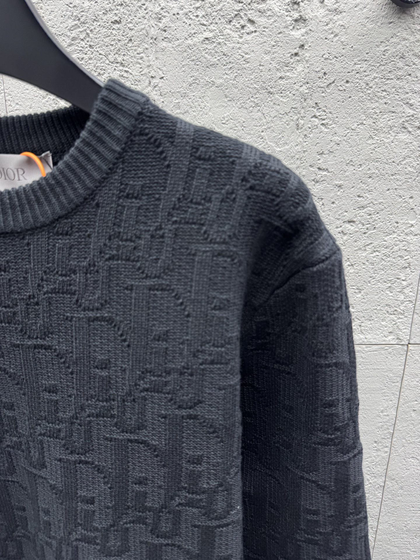 CD all-over jacquard sweater