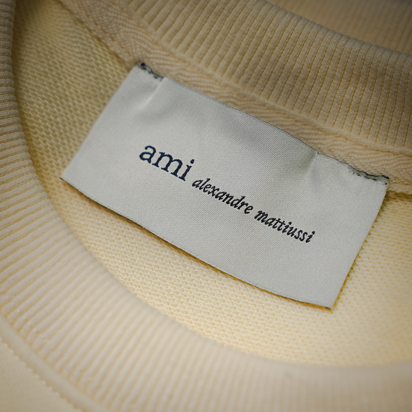 Ami embroidered sweatshirt