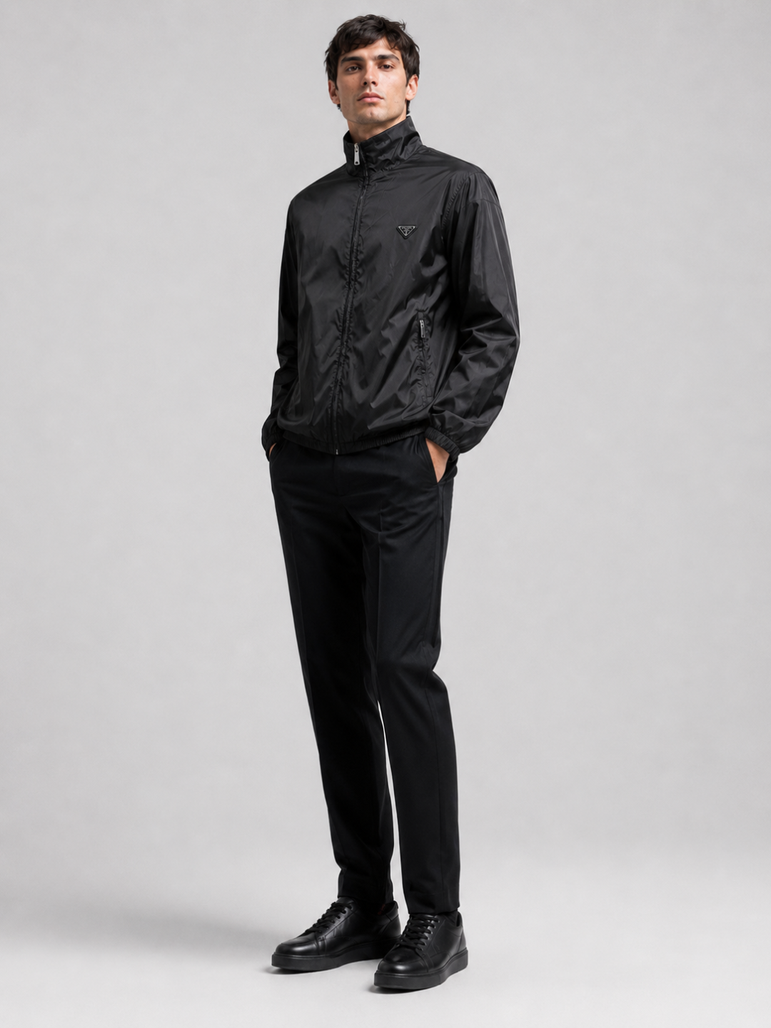 Pra print reversible jacket
