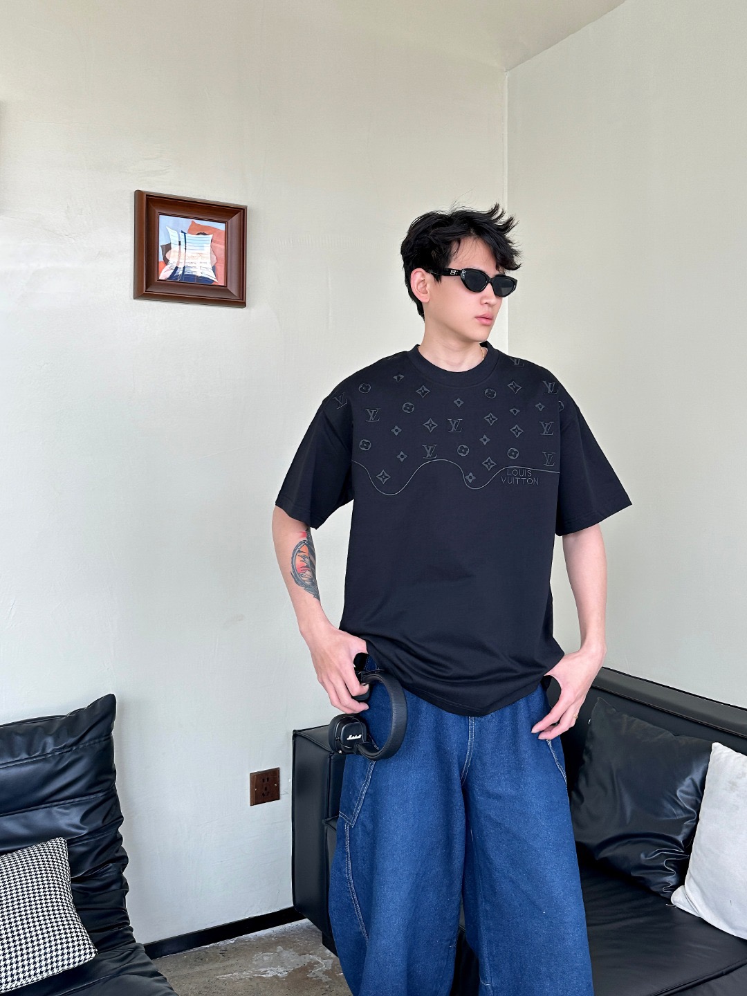 Loui embroidery t-shirt