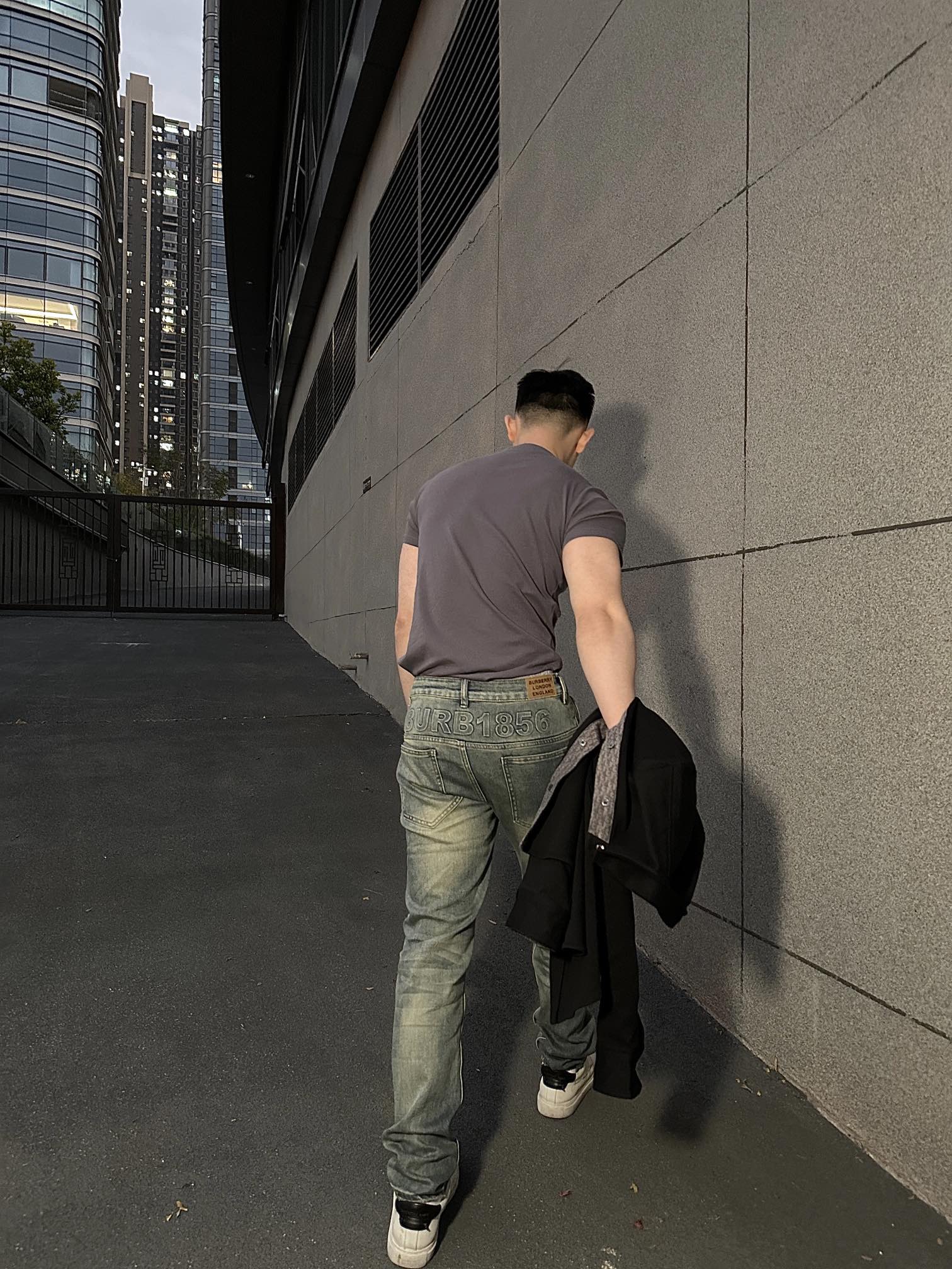 Bur skinny faded jeans