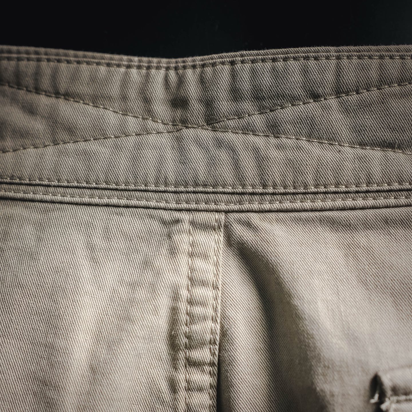 Acen dirty wash cargo pants