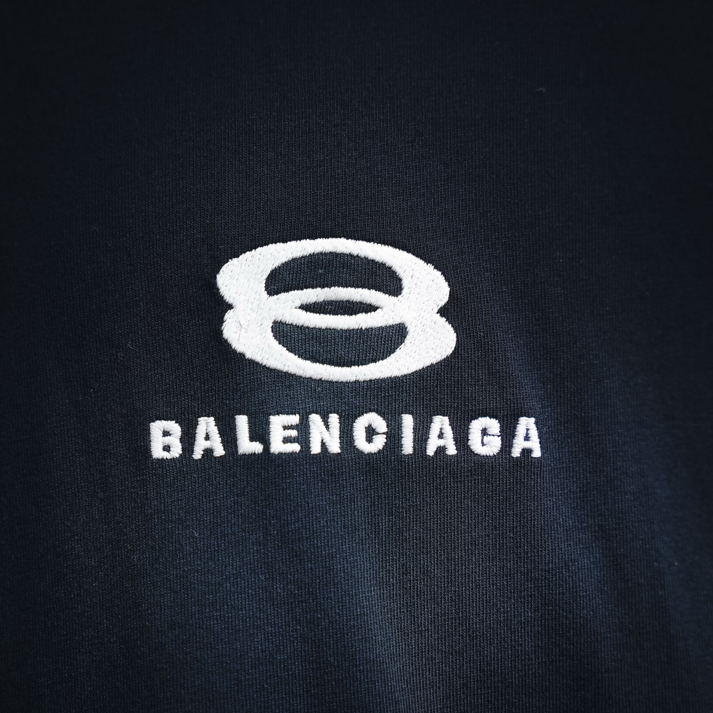 Balen striped shoulder t-shirt