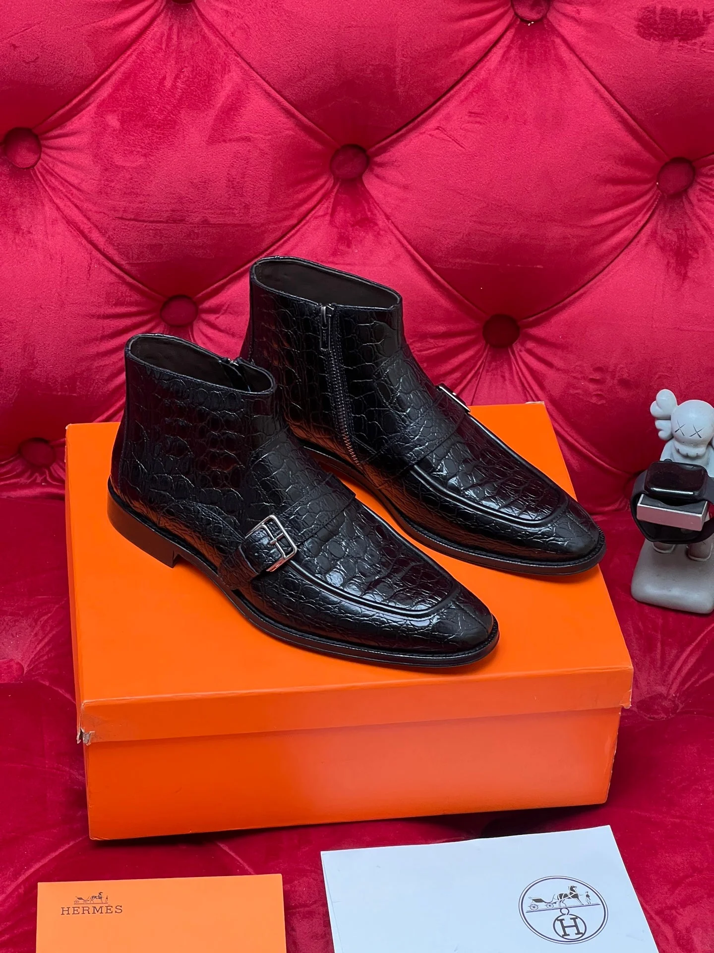 Herm leather shoes