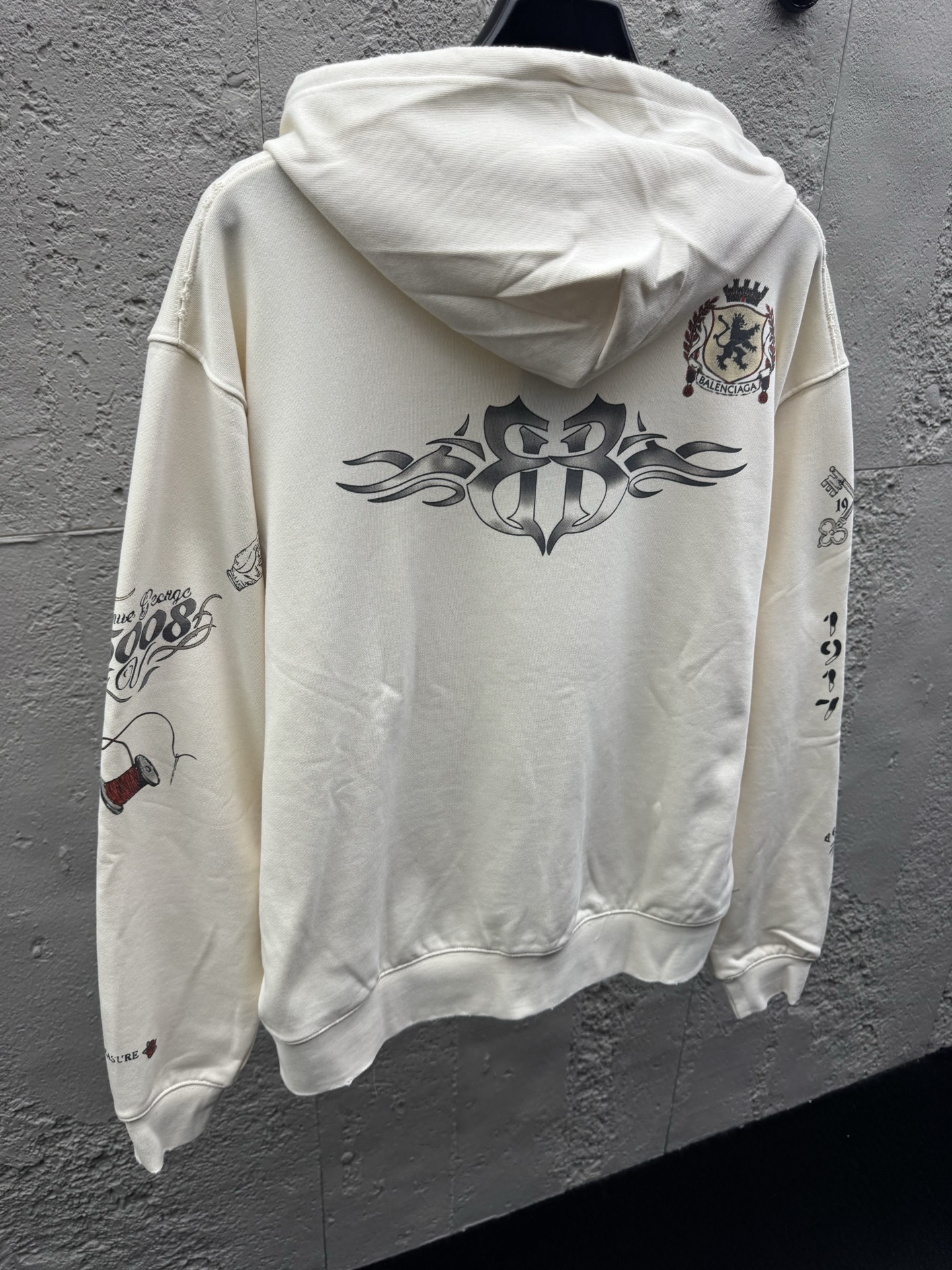 Balen printed hoodie