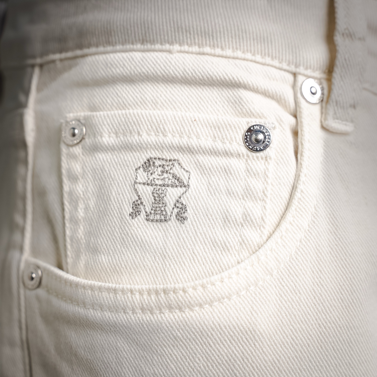 Burnello casual straight jeans
