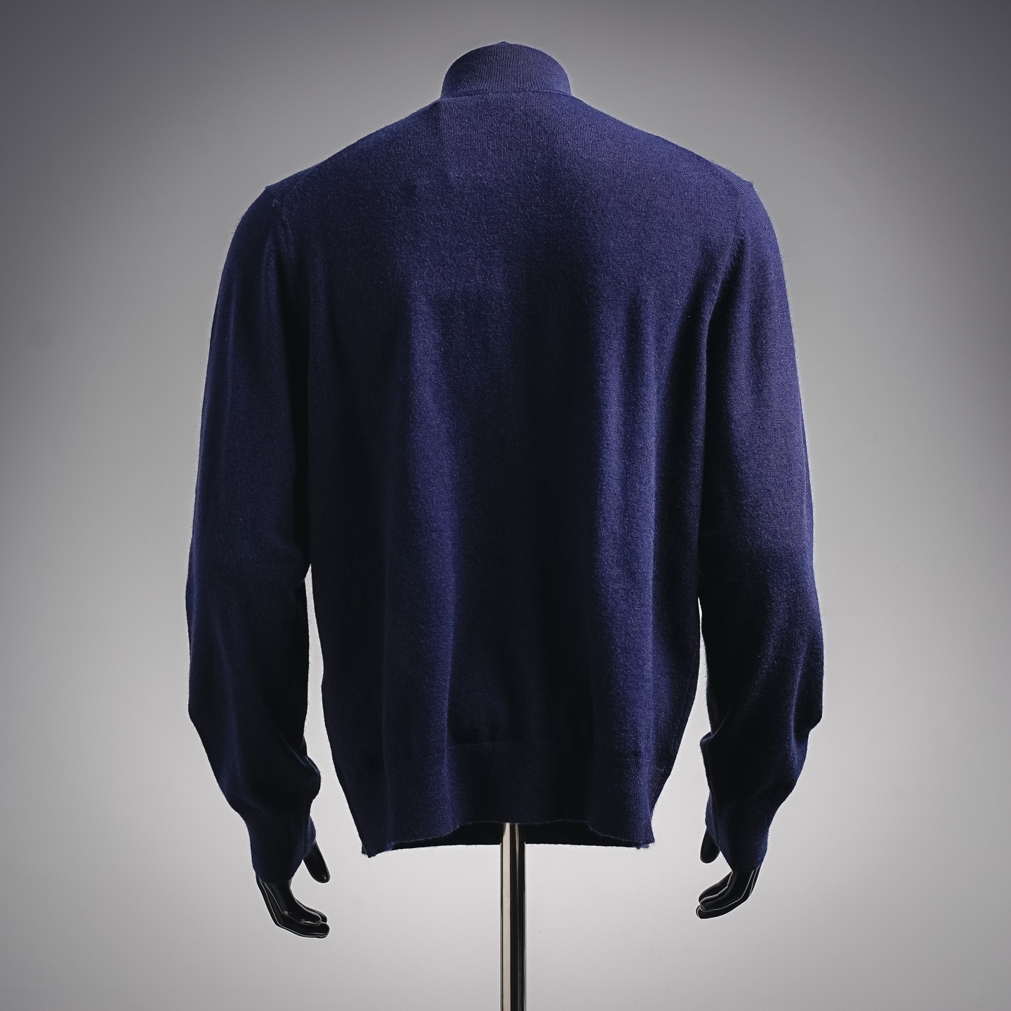 Bur half-zip knit sweater