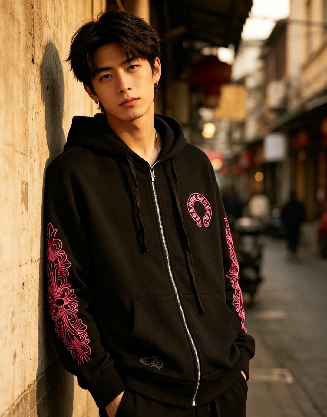 Chrome printed jacket