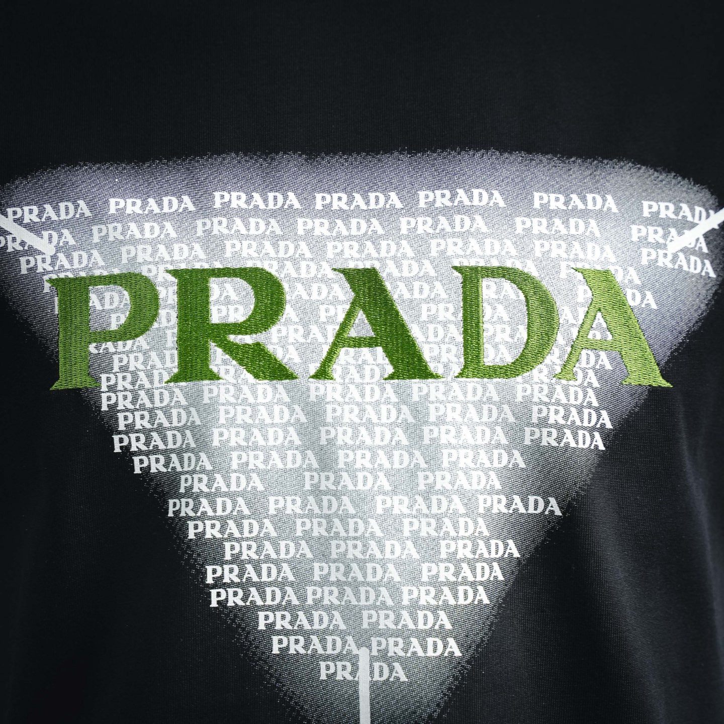 Pra letter embroidered t-shirt
