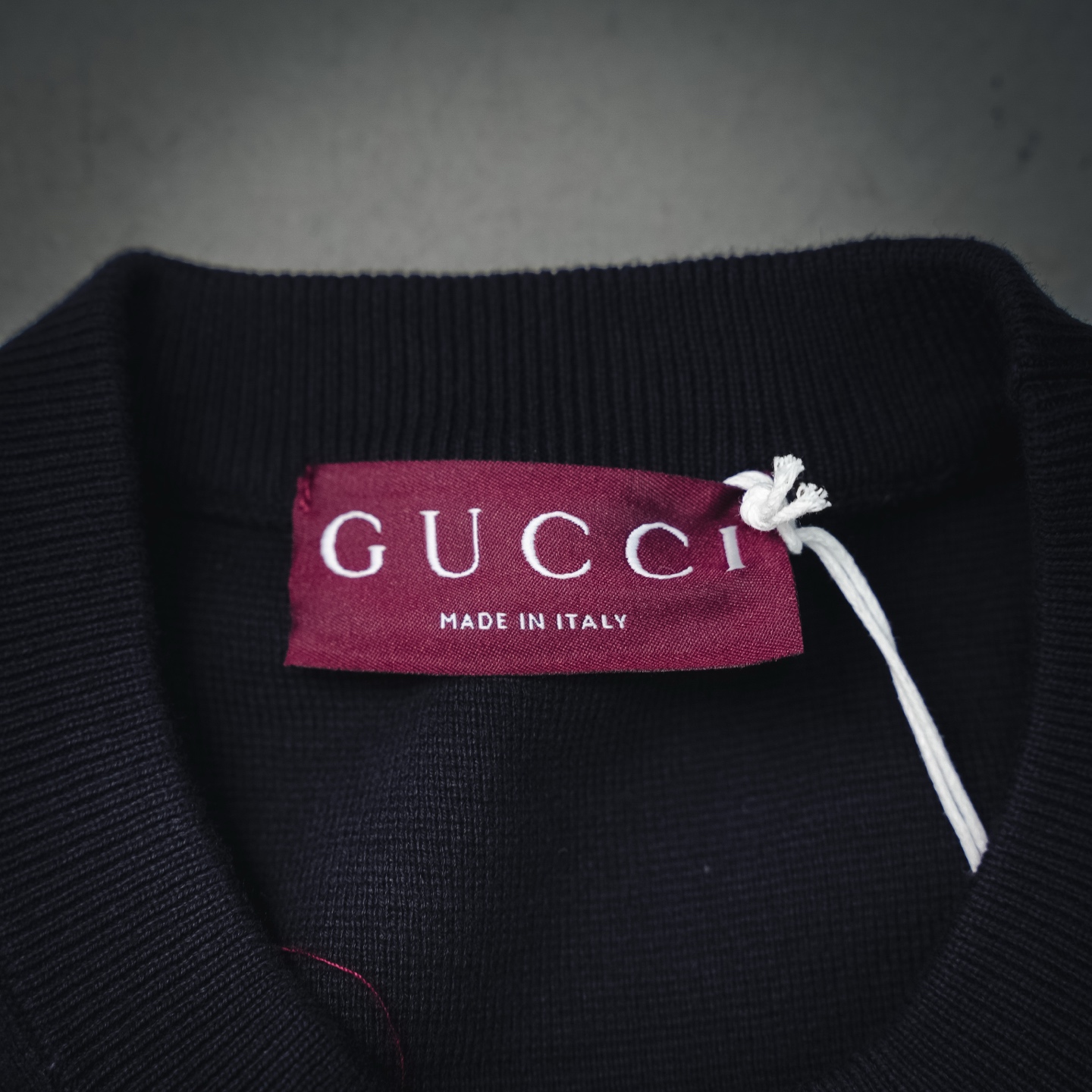 Guc embroidered knit t-shirt
