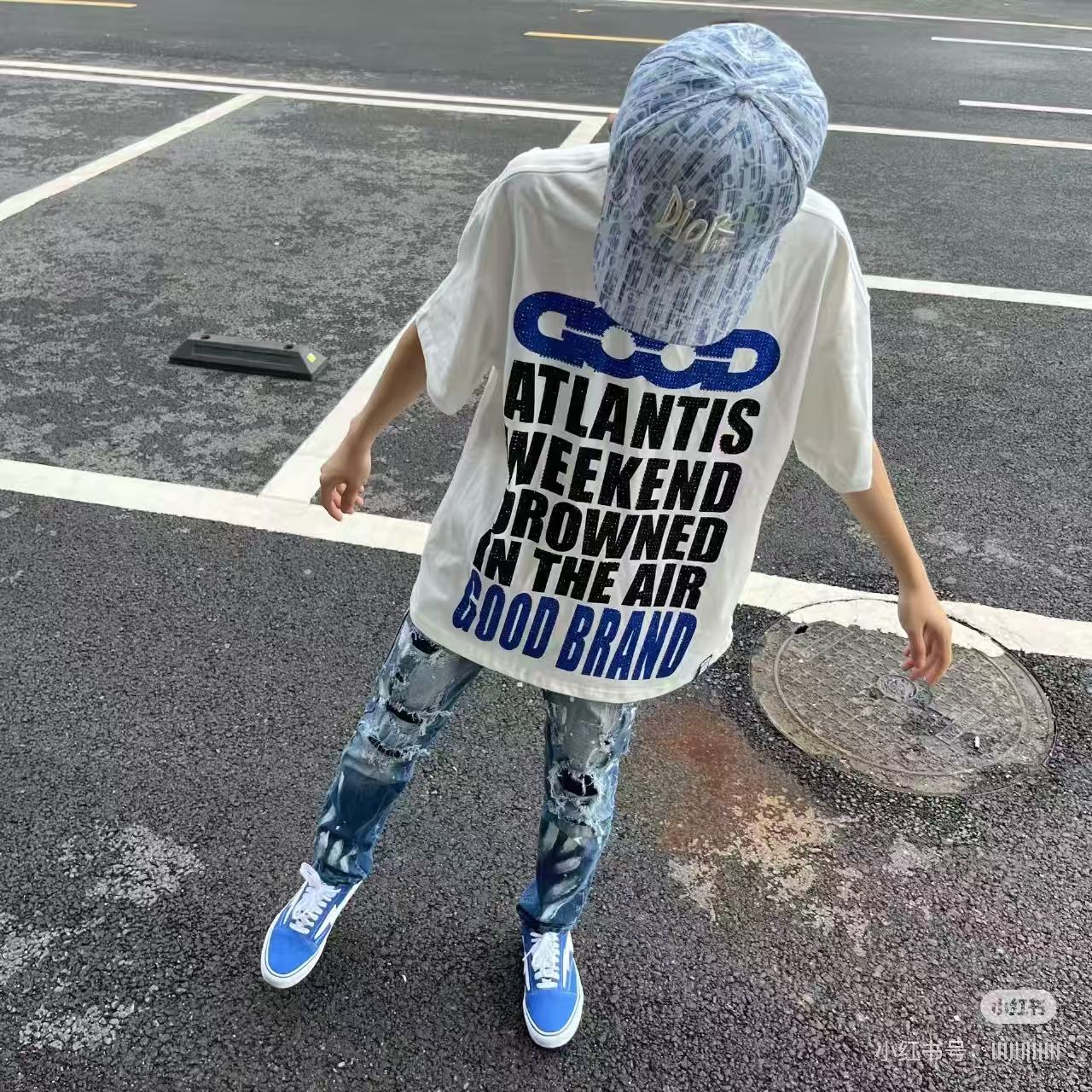 Good letter printed t-shirt