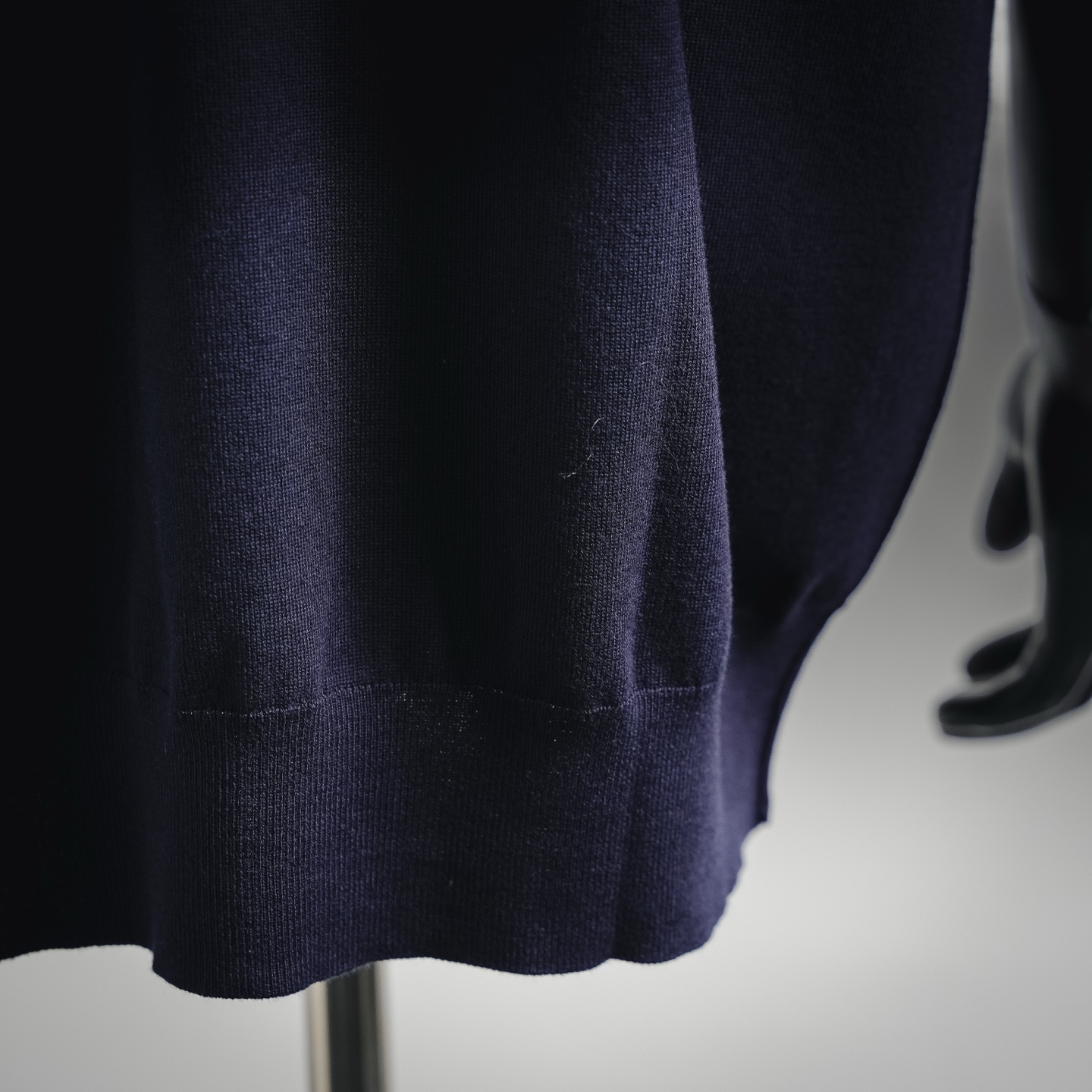 Bur embroidered knit Polo