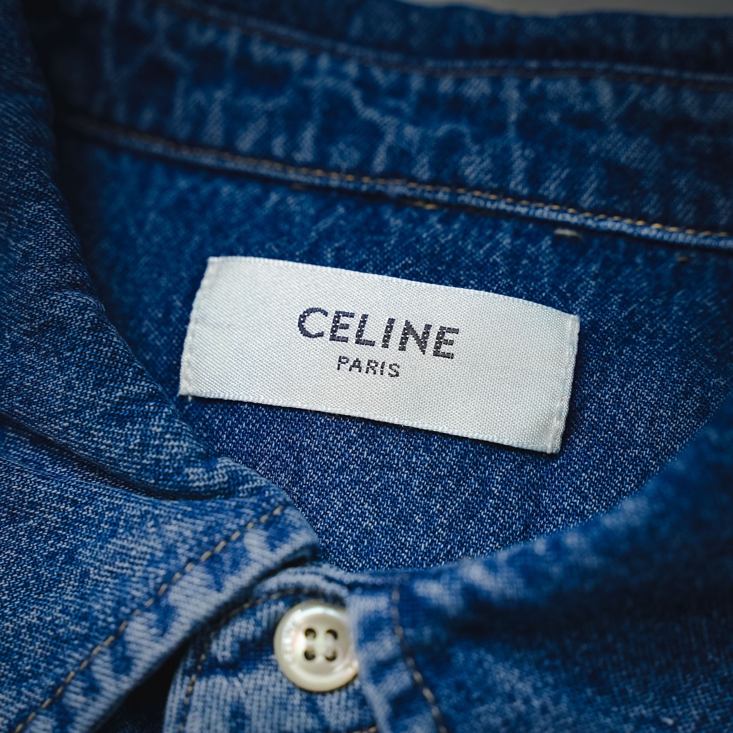 Cel washed relaxed shirt