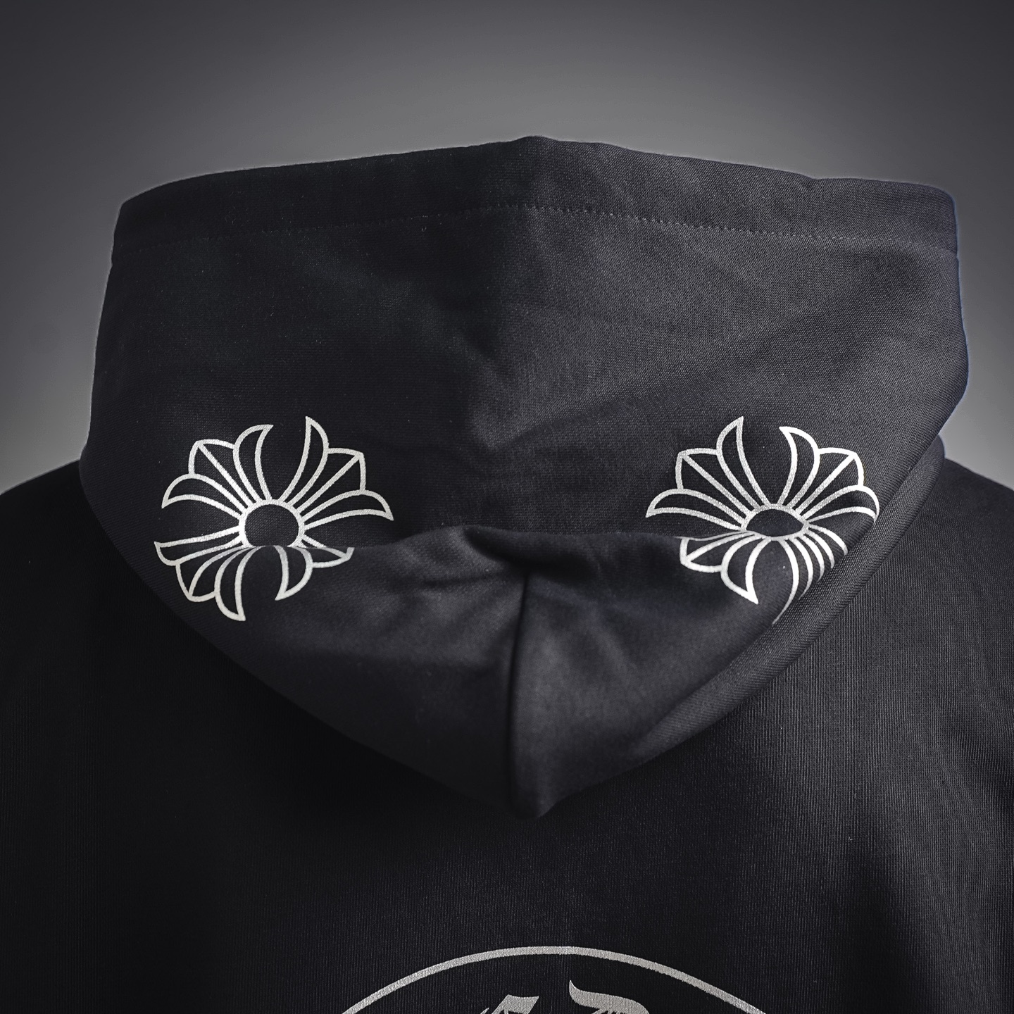 Chrome printed hoodie
